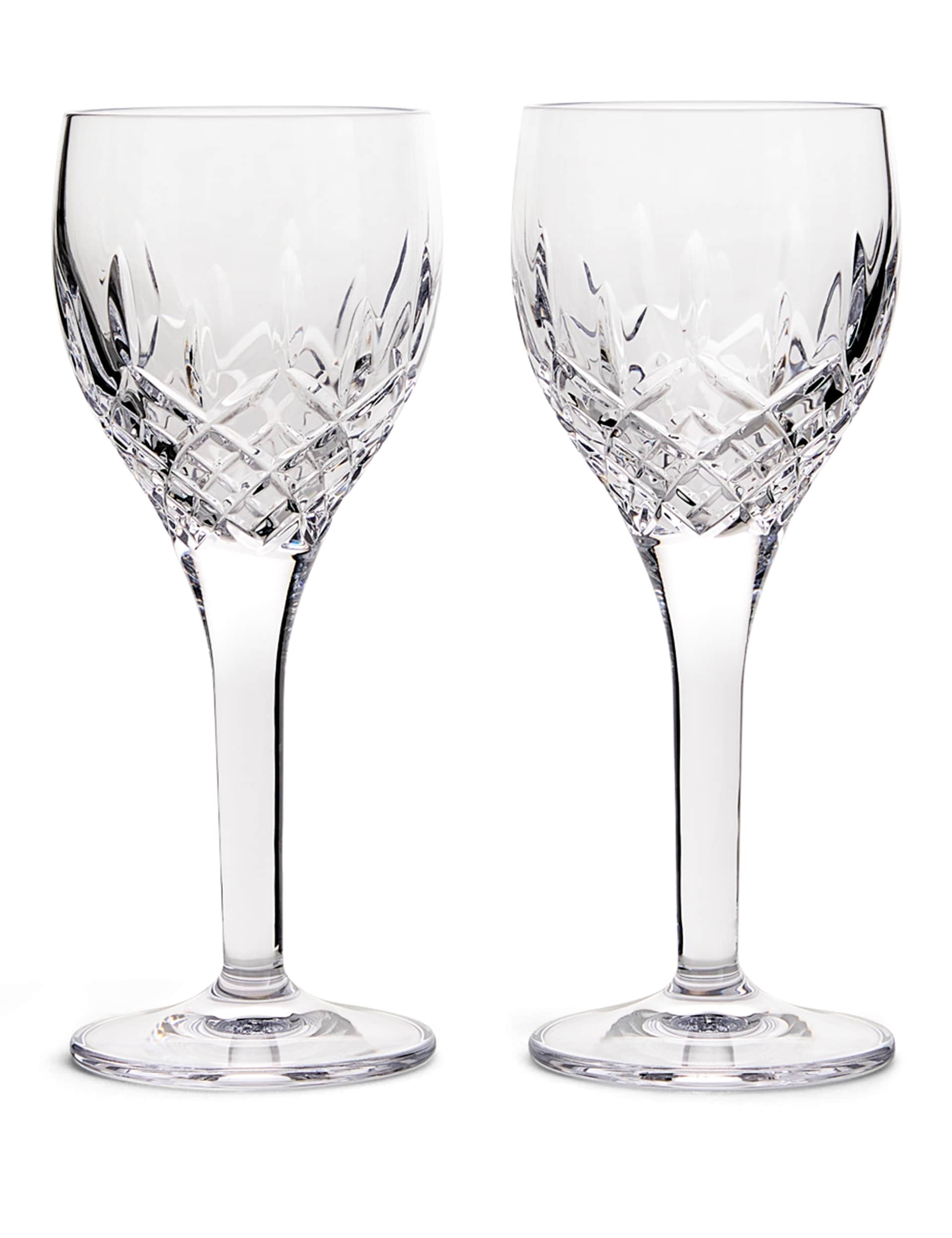 Set 2 Ashmere Crystal Glasses