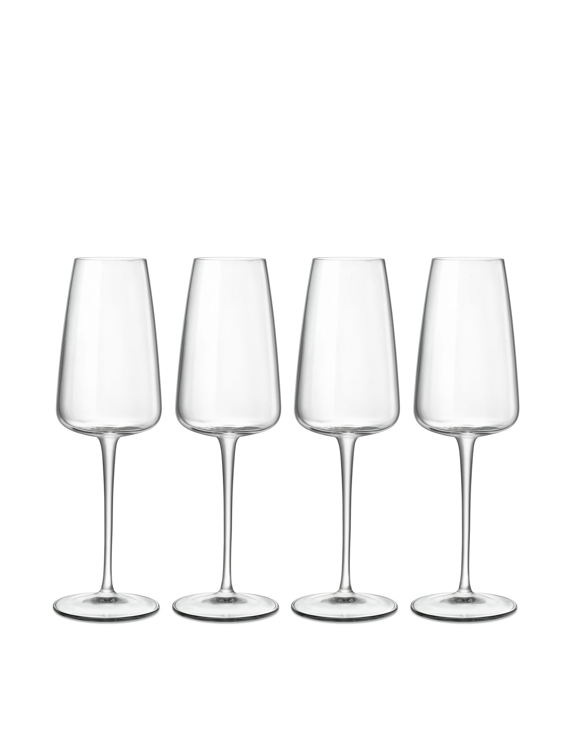 Set of 4 Noritake 866 Troy store Champagne Flutes