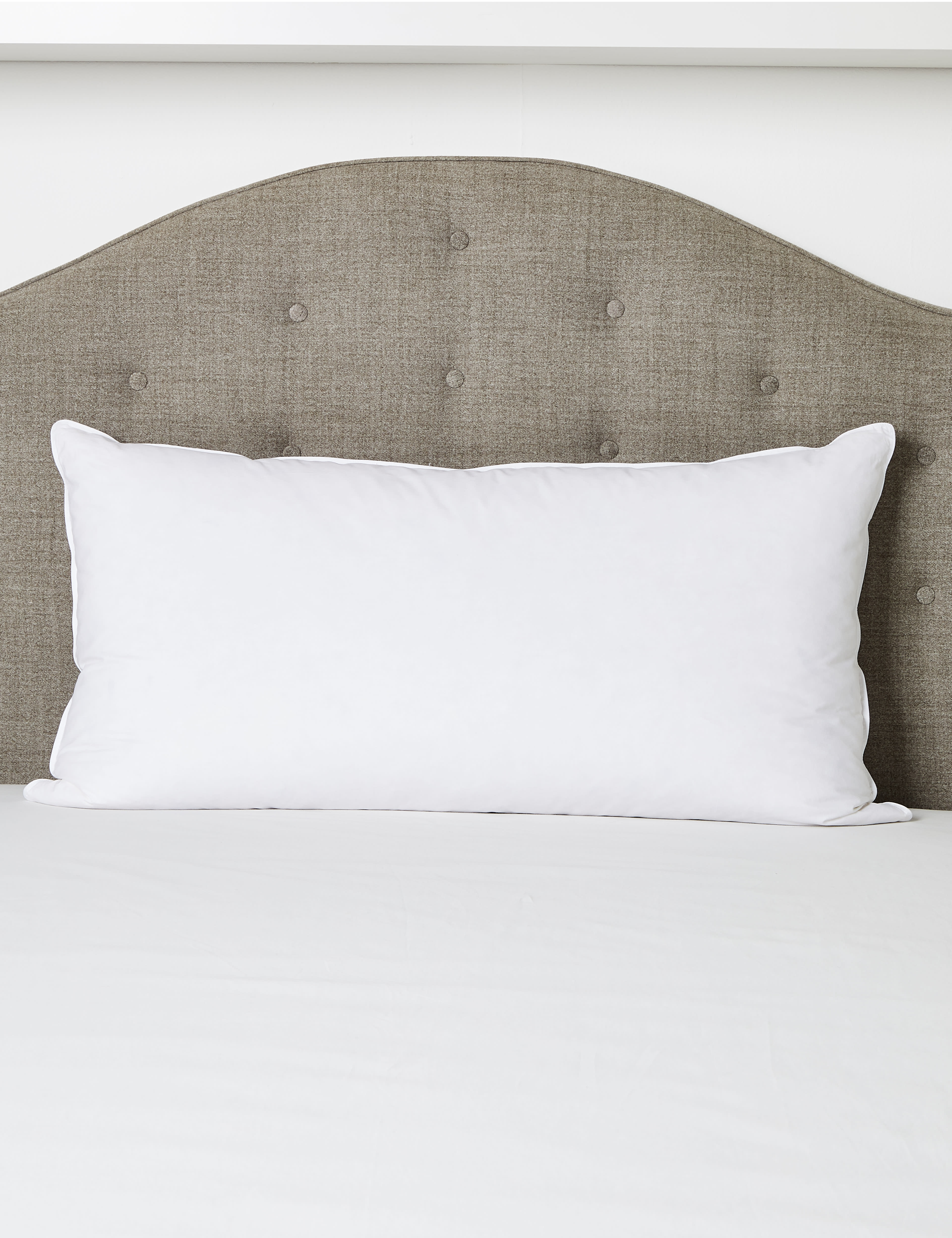 Duck Feather Down Medium King Size Pillow M S Collection M S