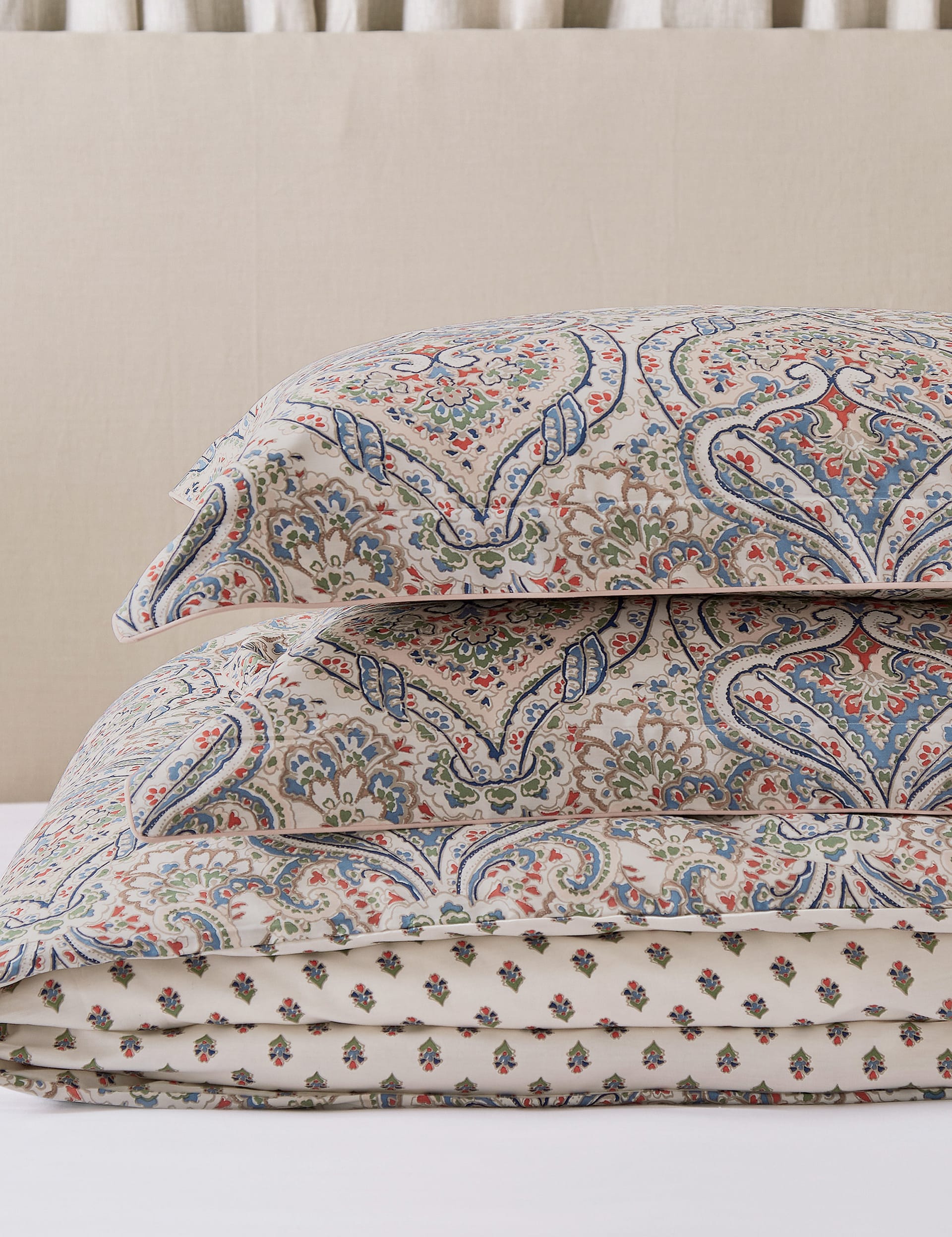 Pure Cotton Paisley Bedding Set