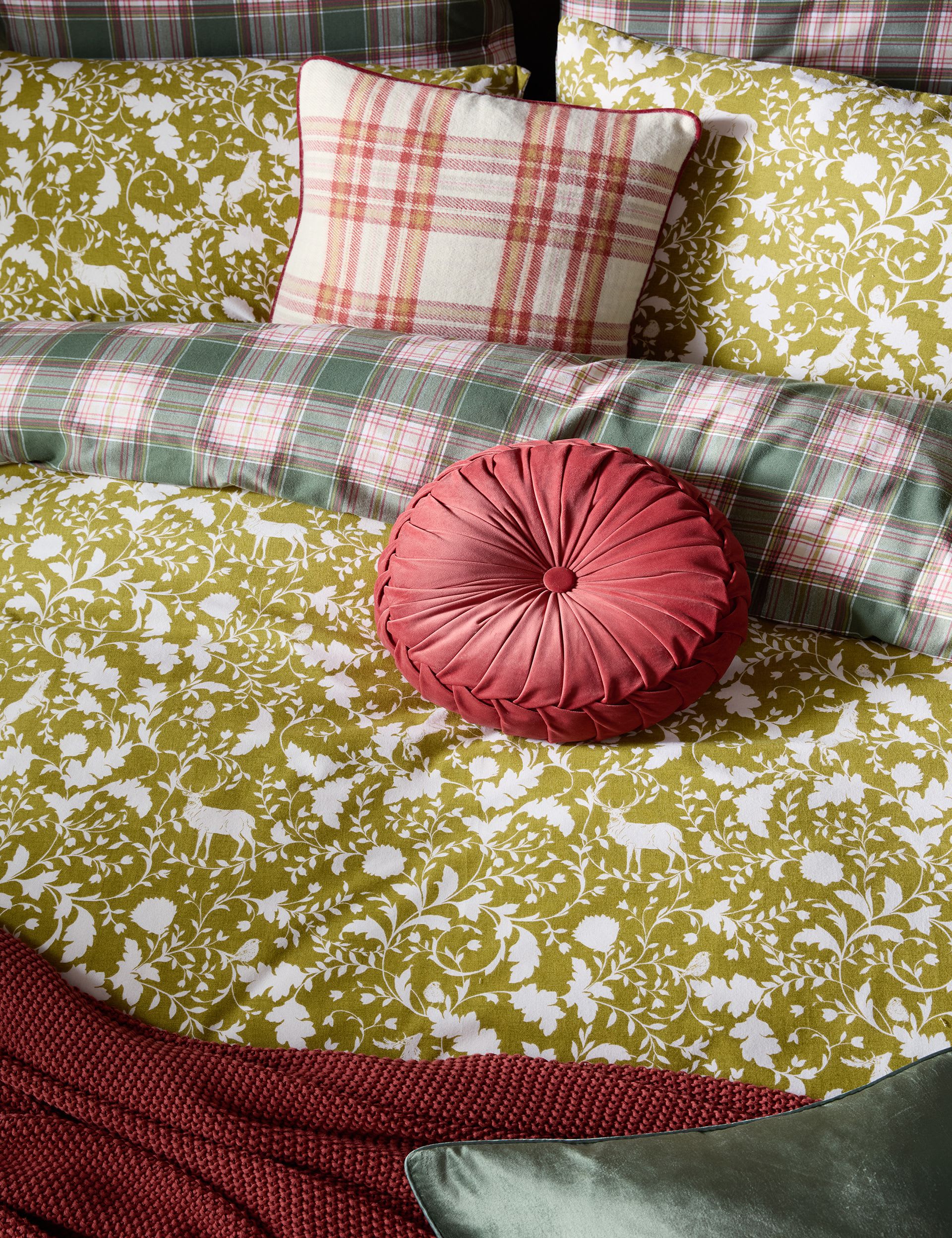 Padbury Checked Cushion