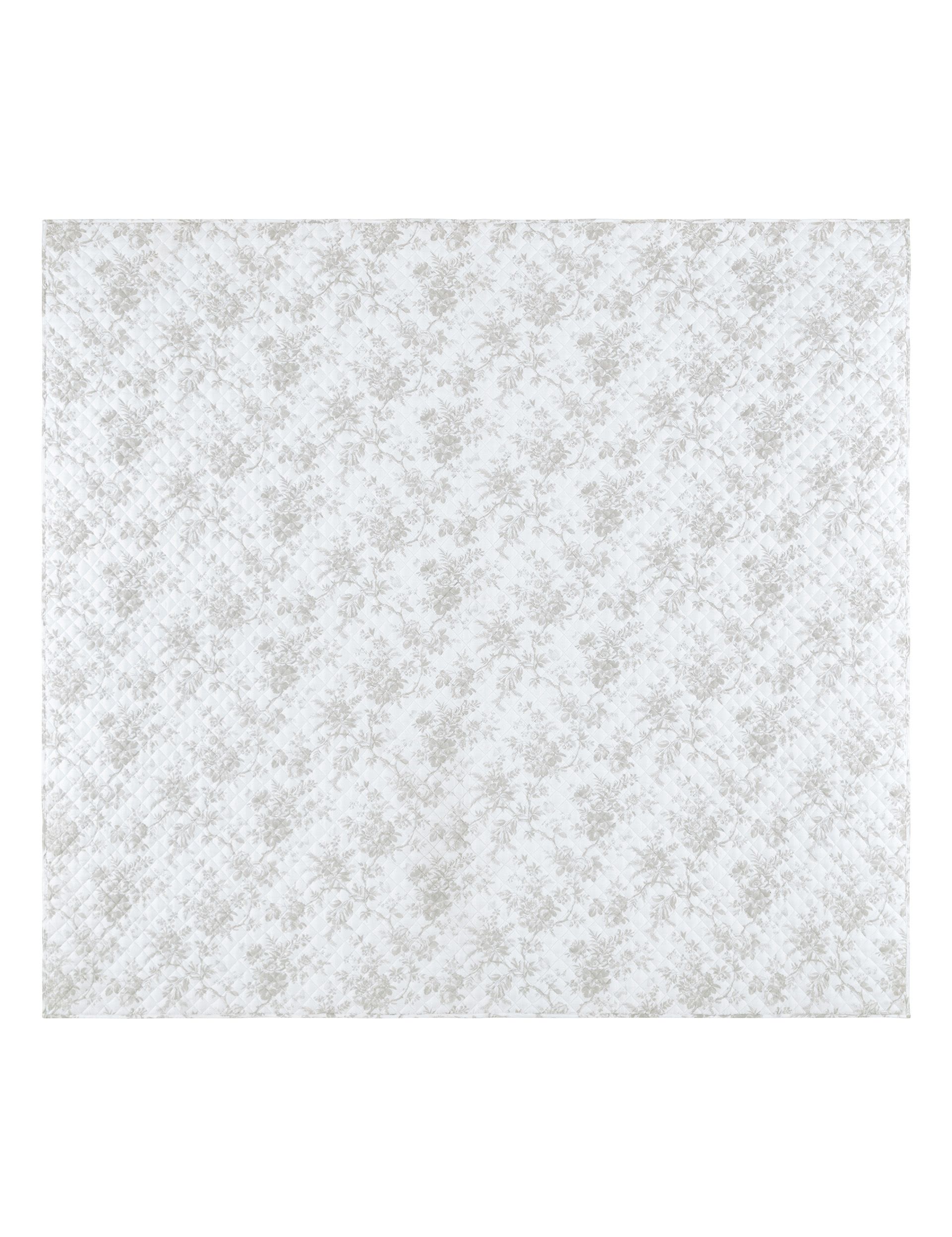 Pure Cotton Walled Garden Bedspread