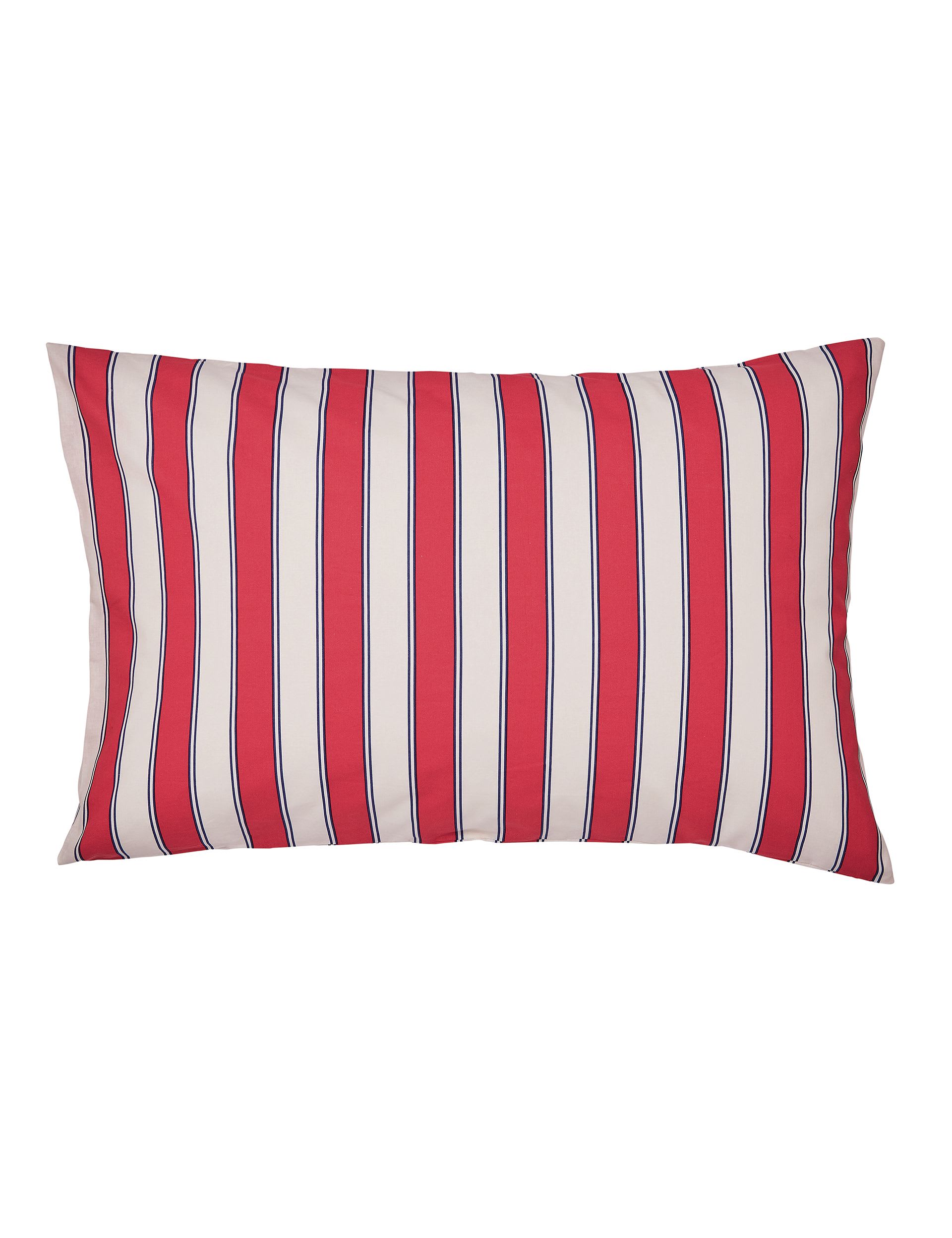 2 Pack Pure Cotton Alec Striped Pillowcases