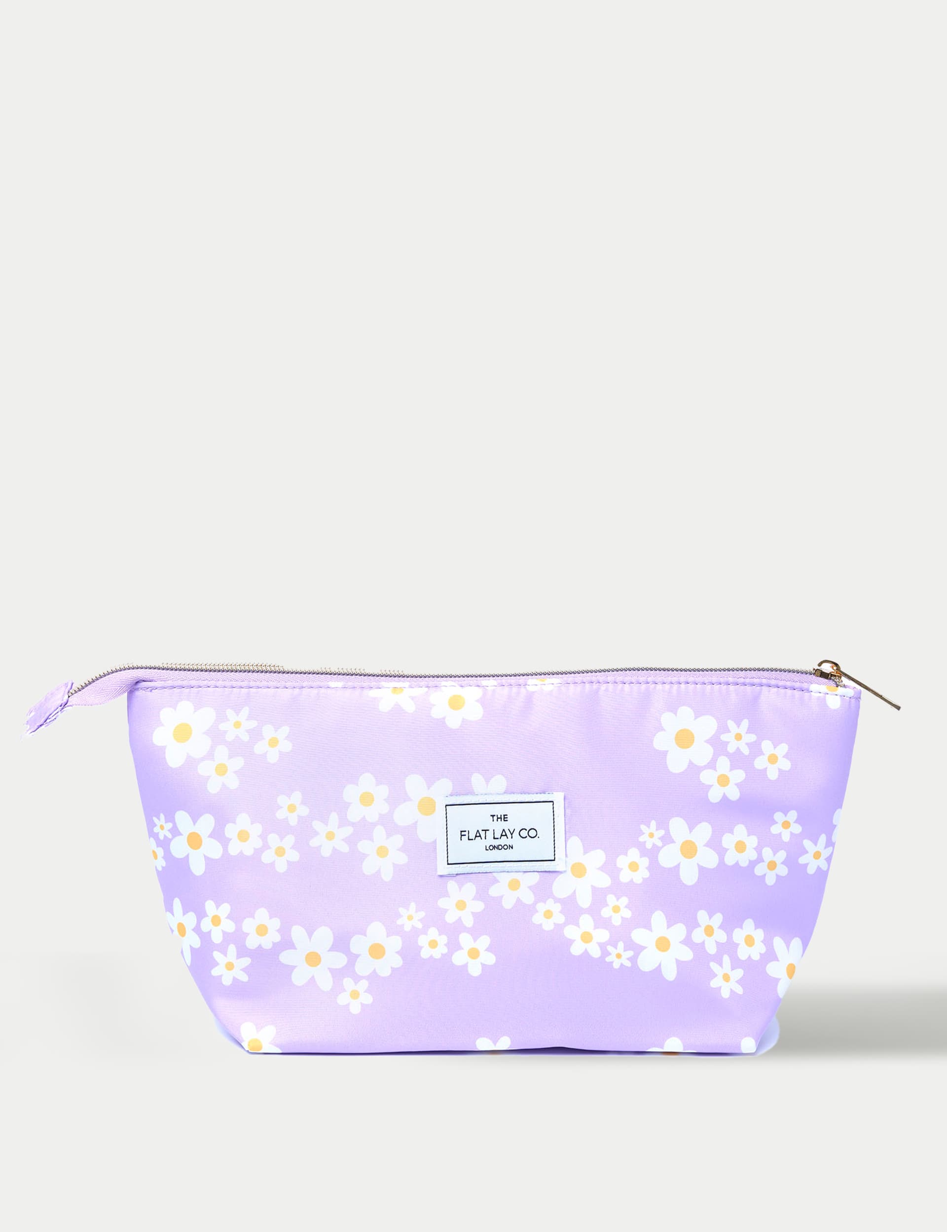 Essential Makeup Pouch - Lilac Daisy