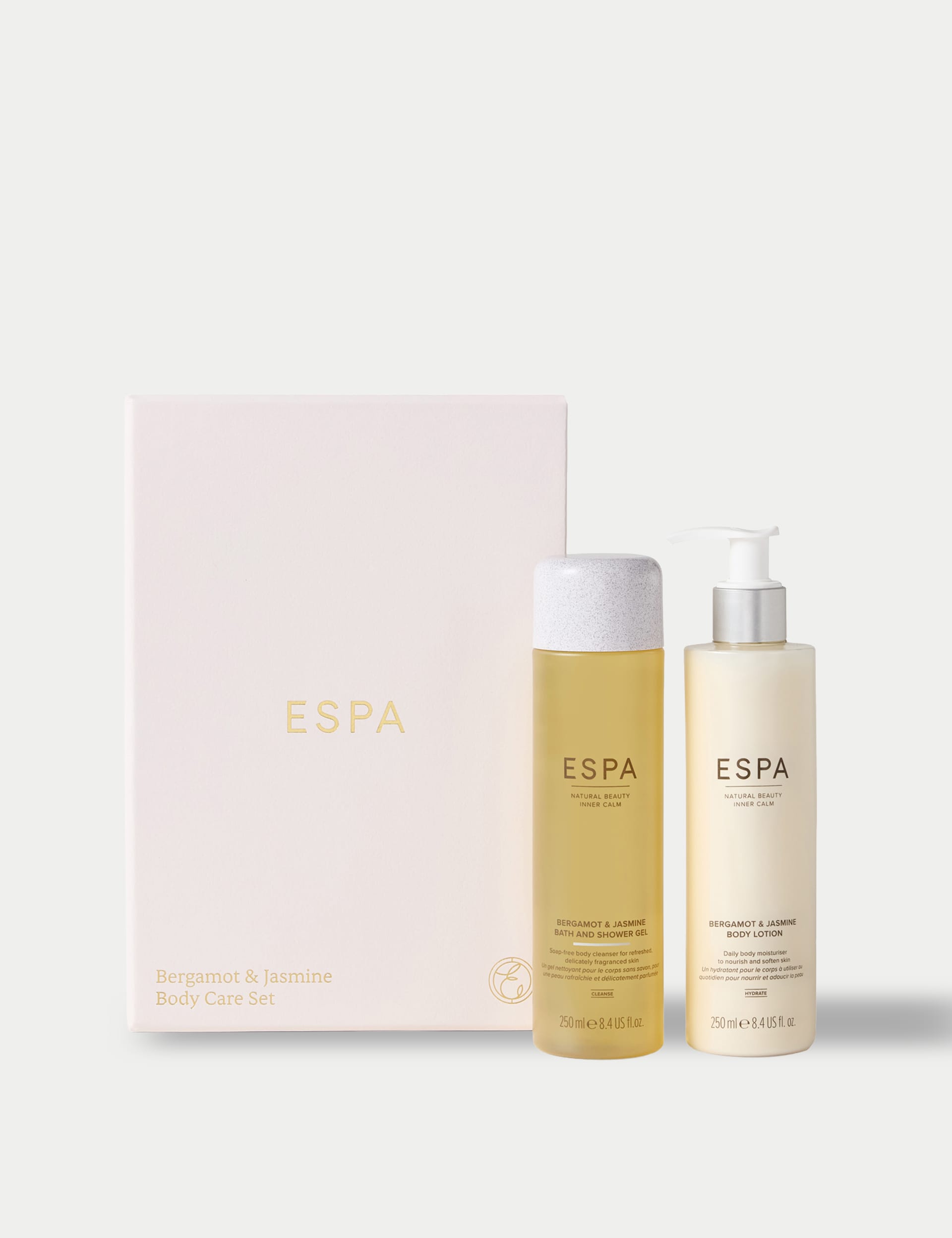 Bergamot and Jasmine Body Care Set