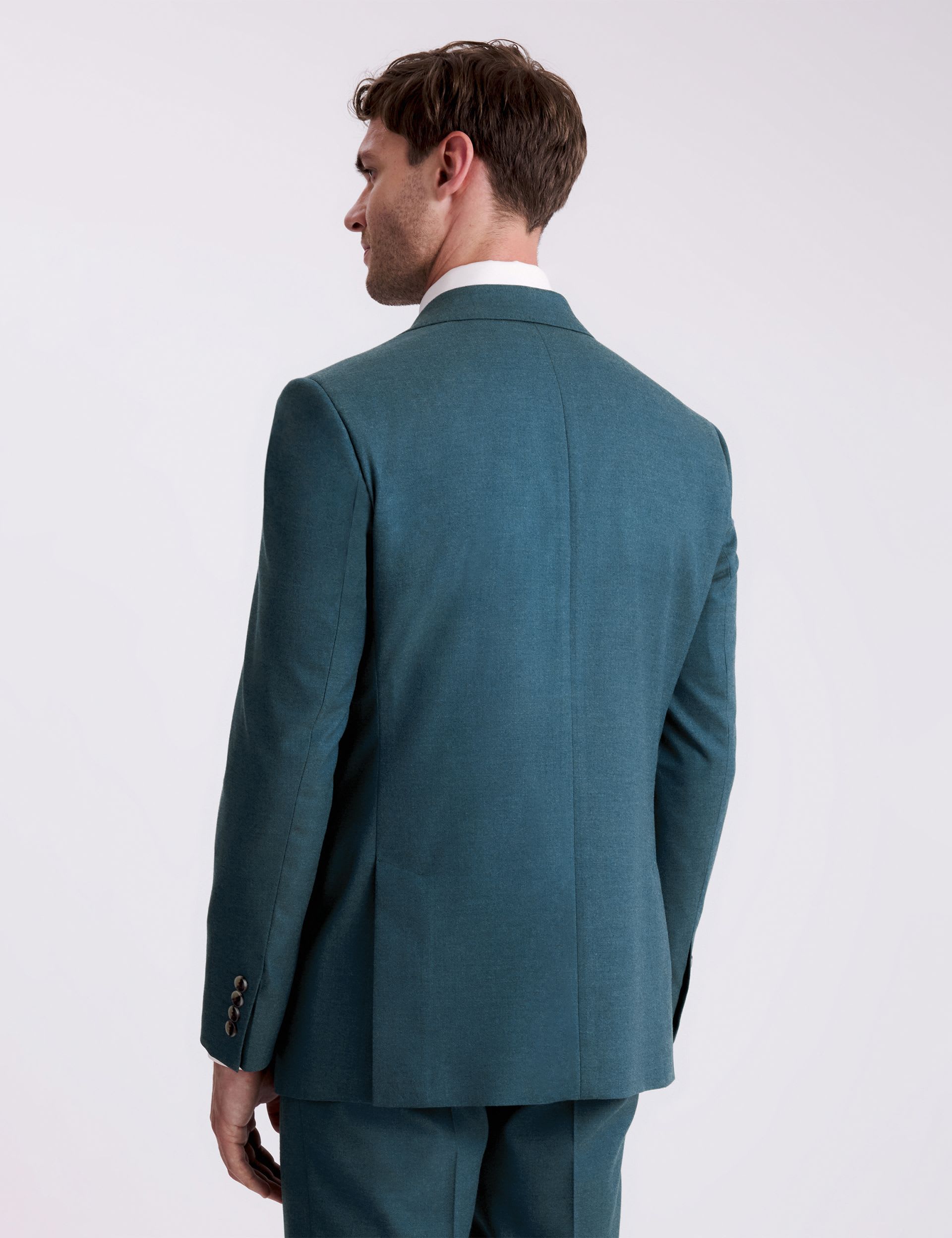 Tailored Fit Flannel Suit Jacket thumbnail 5