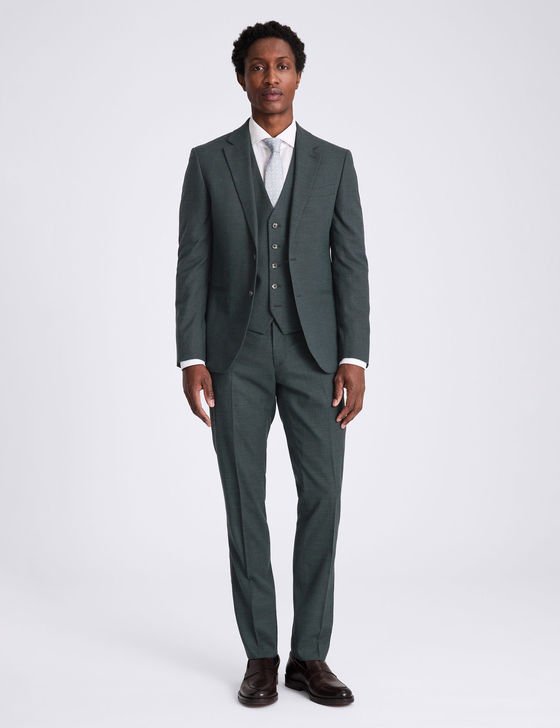 Slim Fit Puppytooth Suit Jacket thumbnail 4