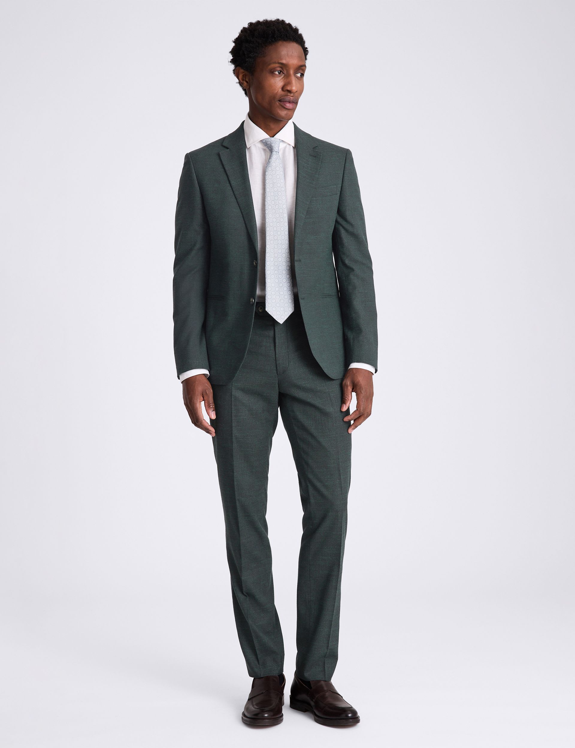 Slim Fit Puppytooth Suit Jacket thumbnail 7