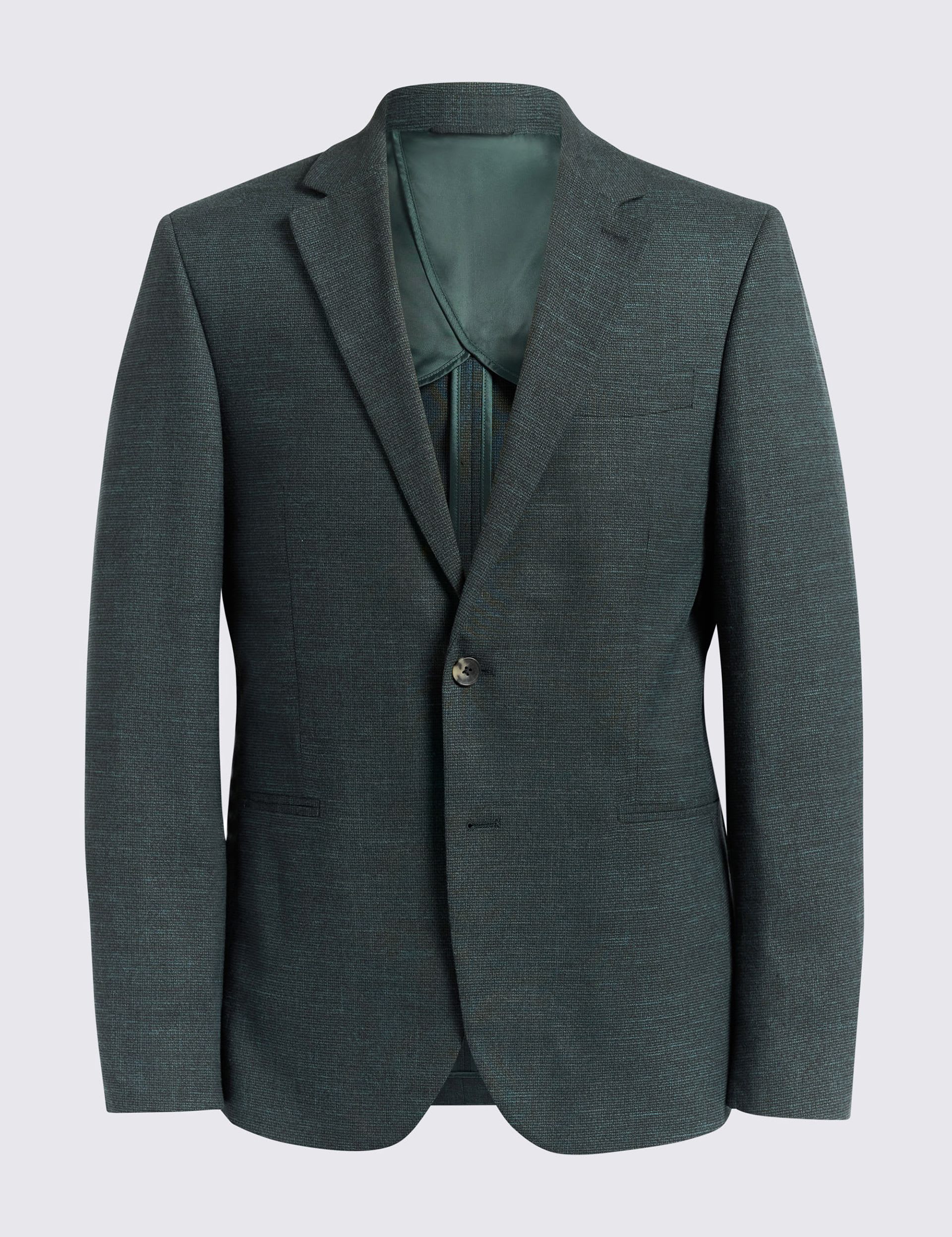 Slim Fit Puppytooth Suit Jacket thumbnail 2