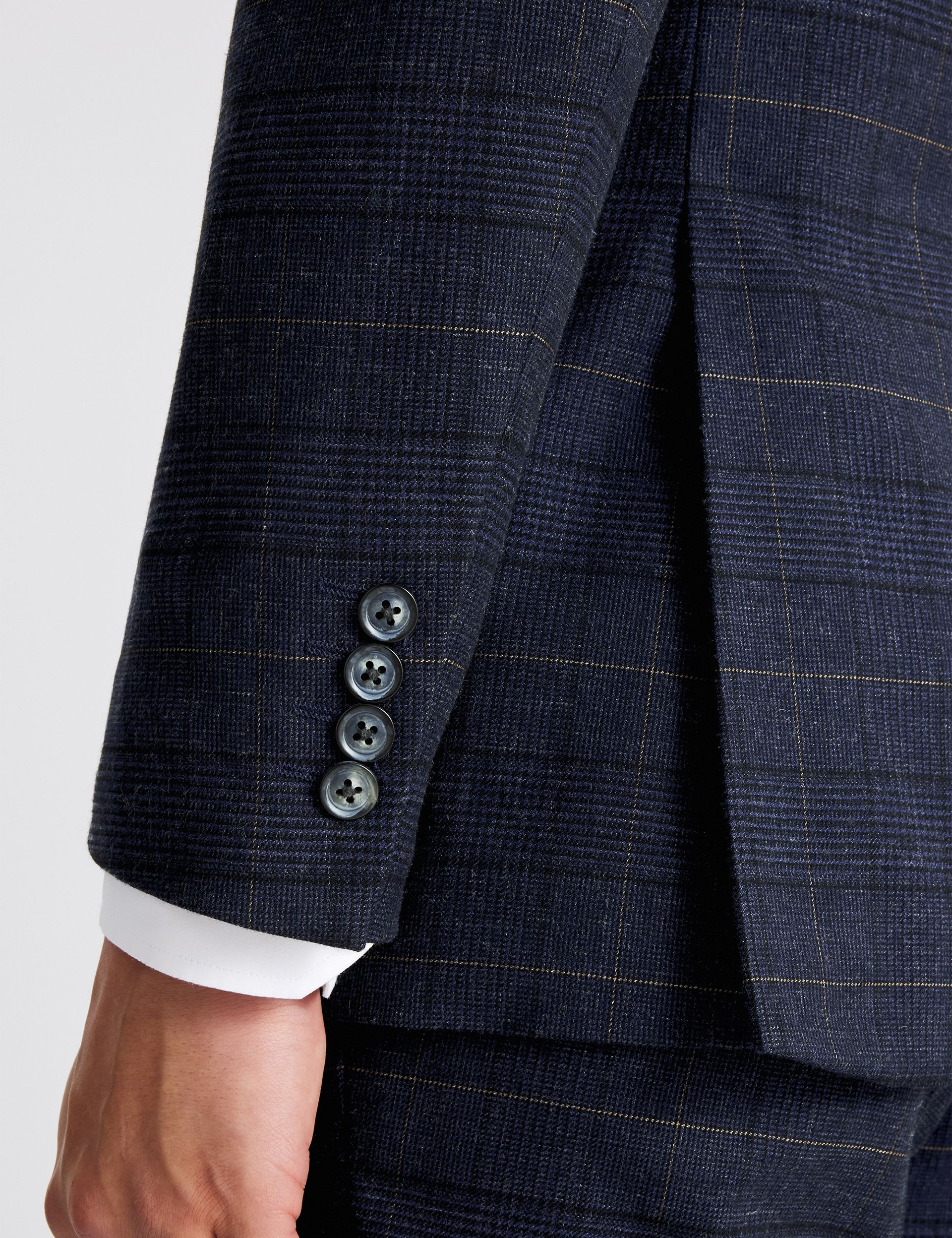 Tailored Fit Check Suit Jacket thumbnail 7