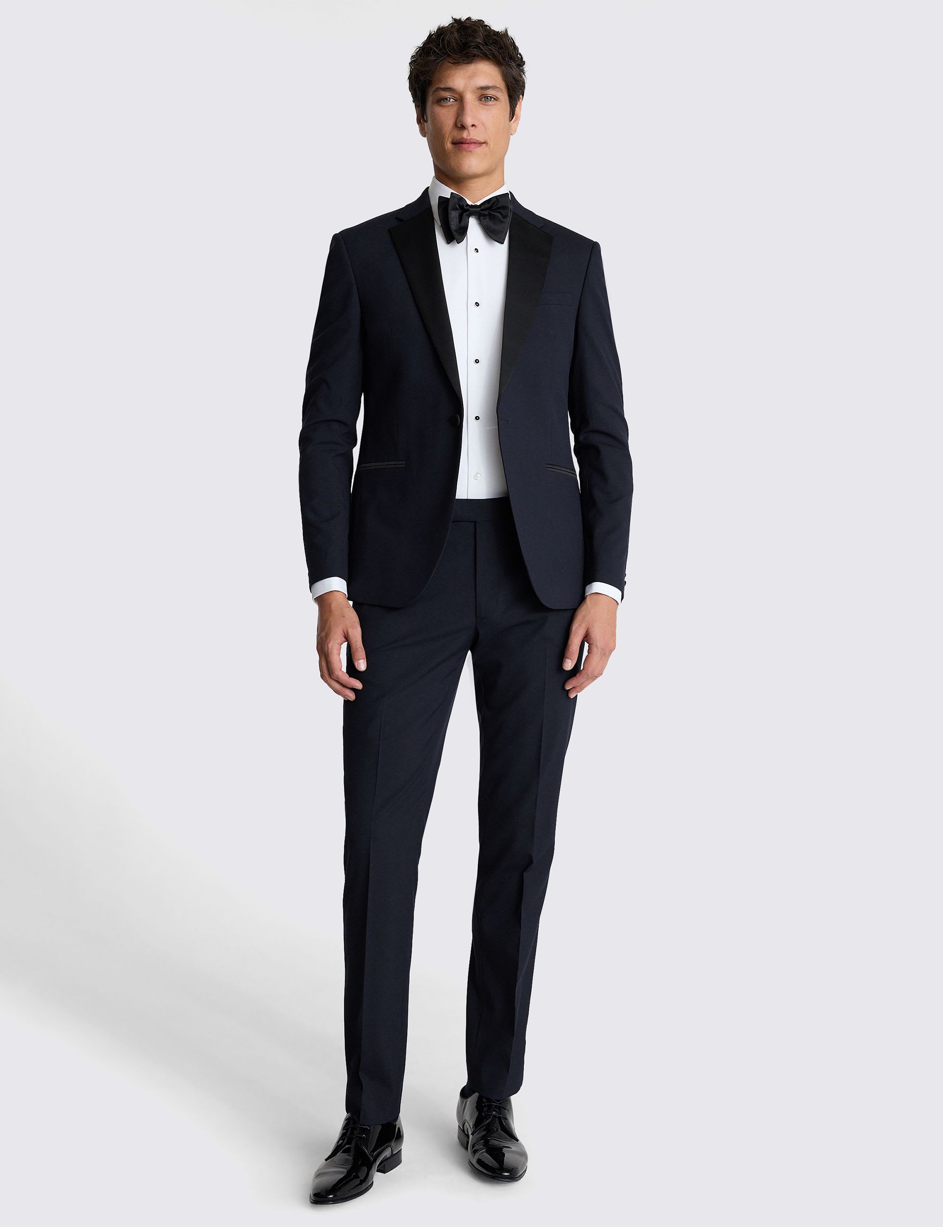Slim Fit Stretch Tuxedo Jacket thumbnail 3