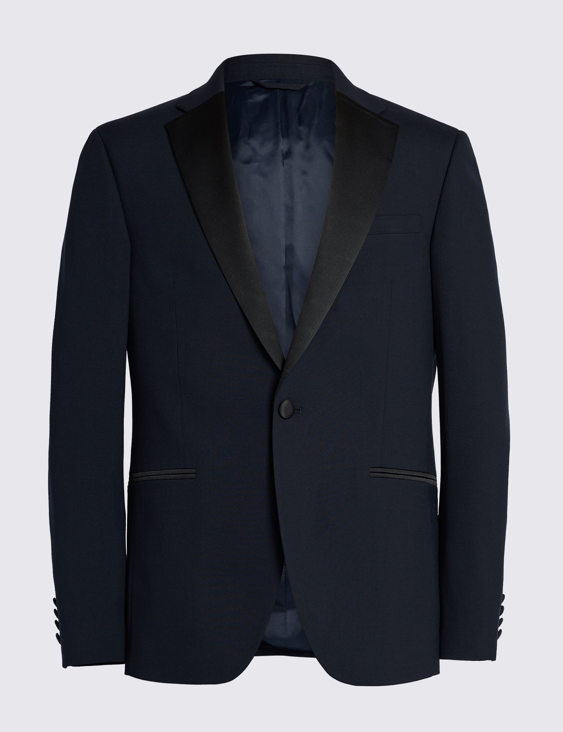 Slim Fit Stretch Tuxedo Jacket thumbnail 2