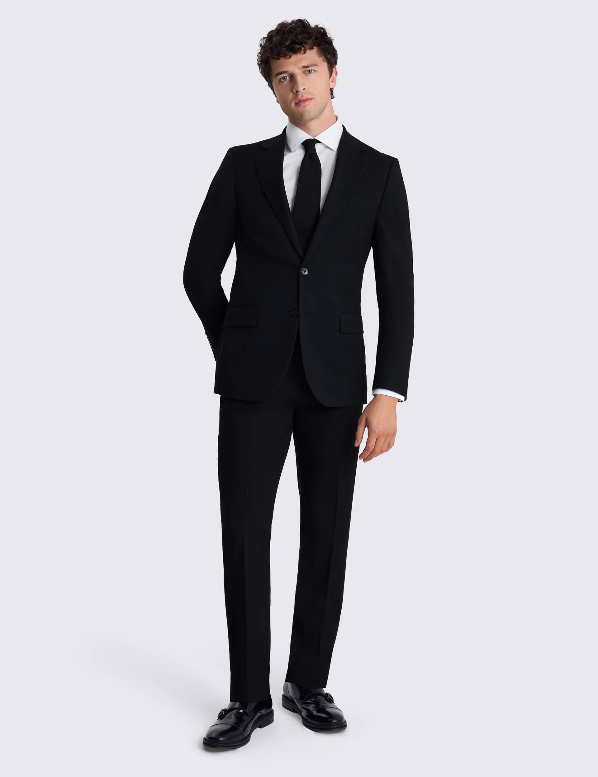 Tailored Fit Stretch Suit Jacket thumbnail 3