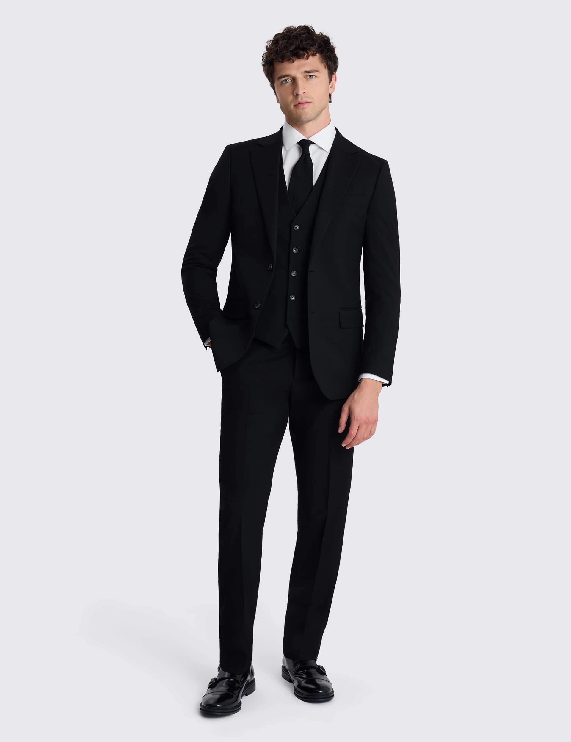 Tailored Fit Stretch Suit Jacket thumbnail 5