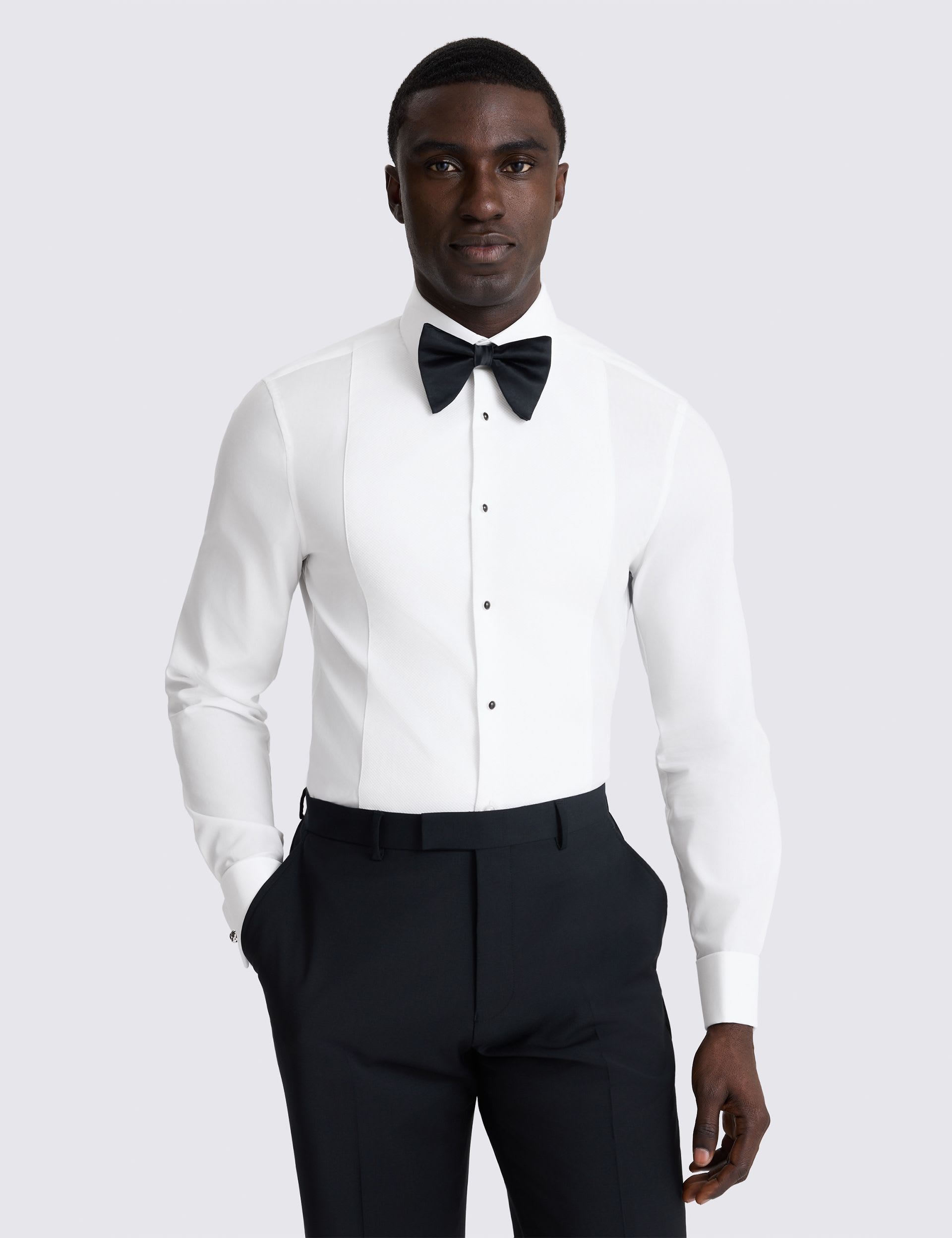 Slim Fit Pure Cotton Dress Shirt