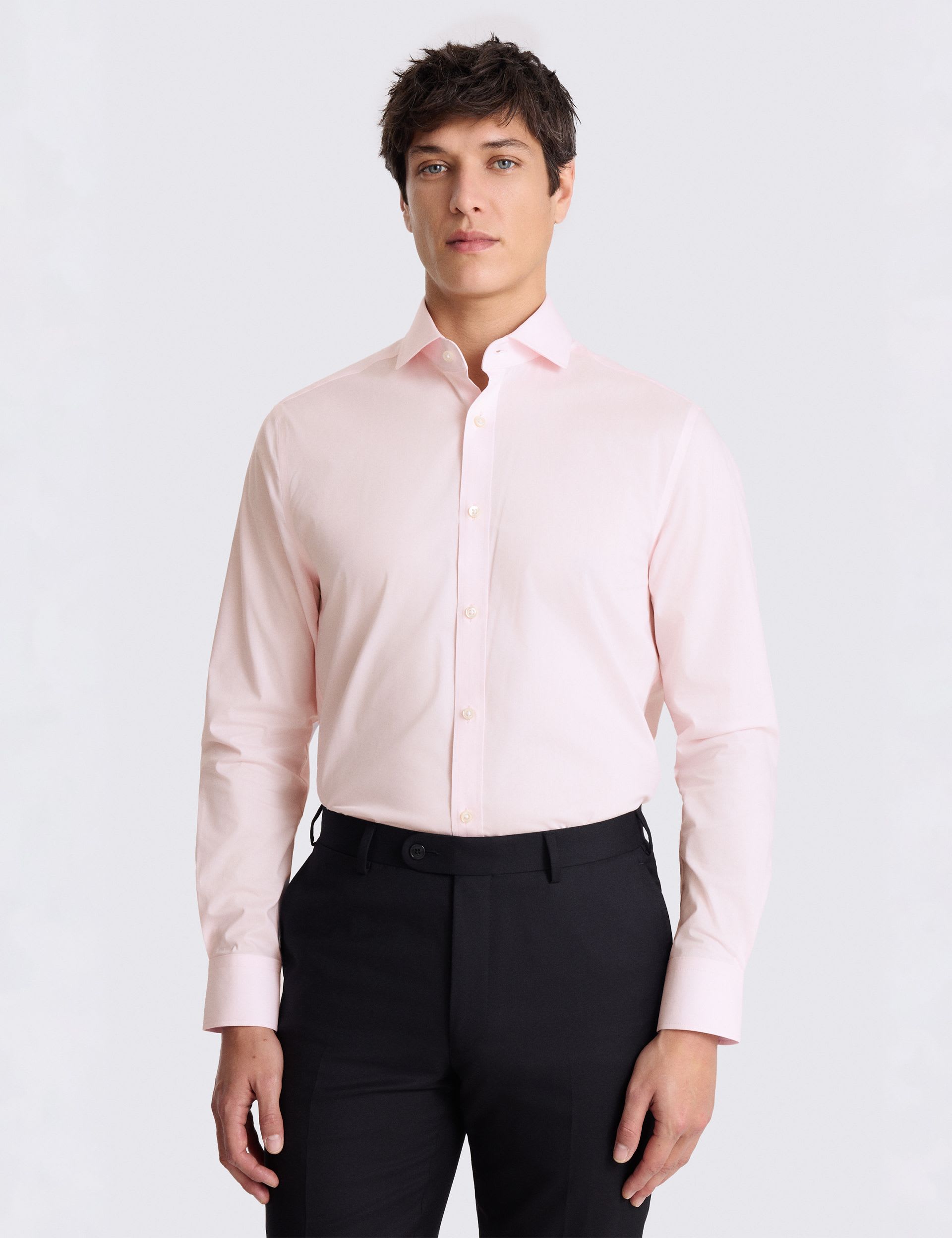 Tailored Fit Easy Iron Stretch Shirt