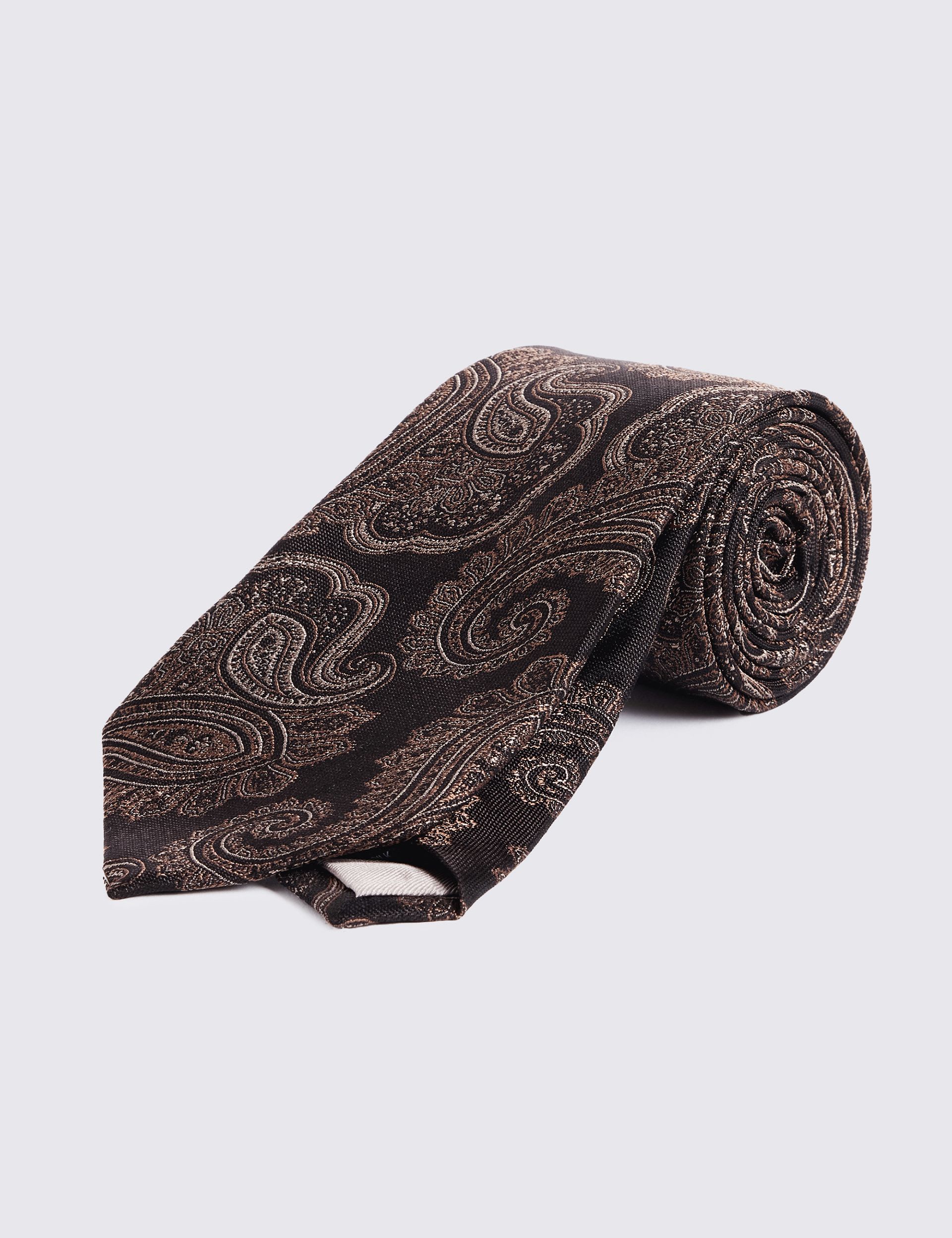 Paisley Pure Silk Tie