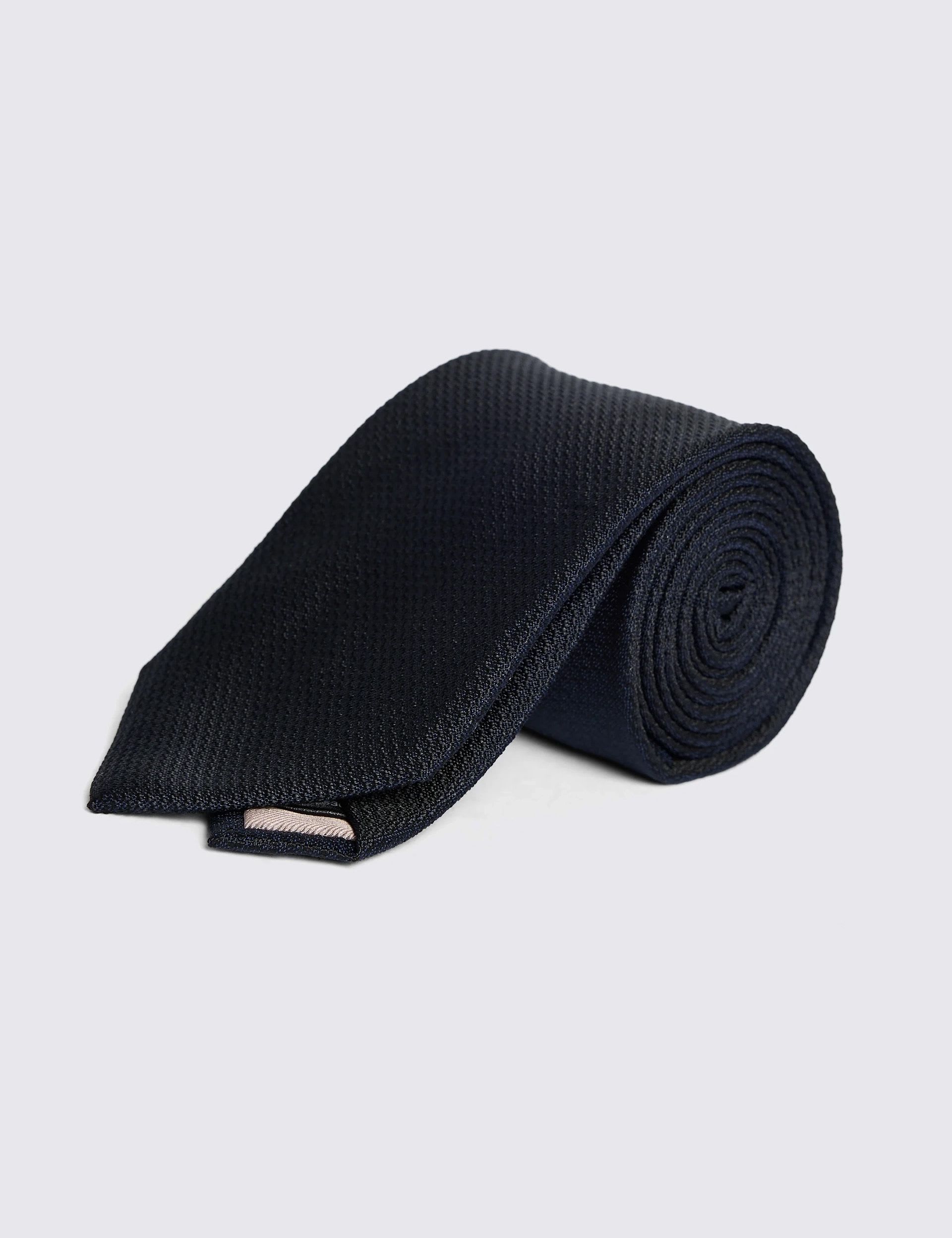 Woven Textured Pure Silk Tie