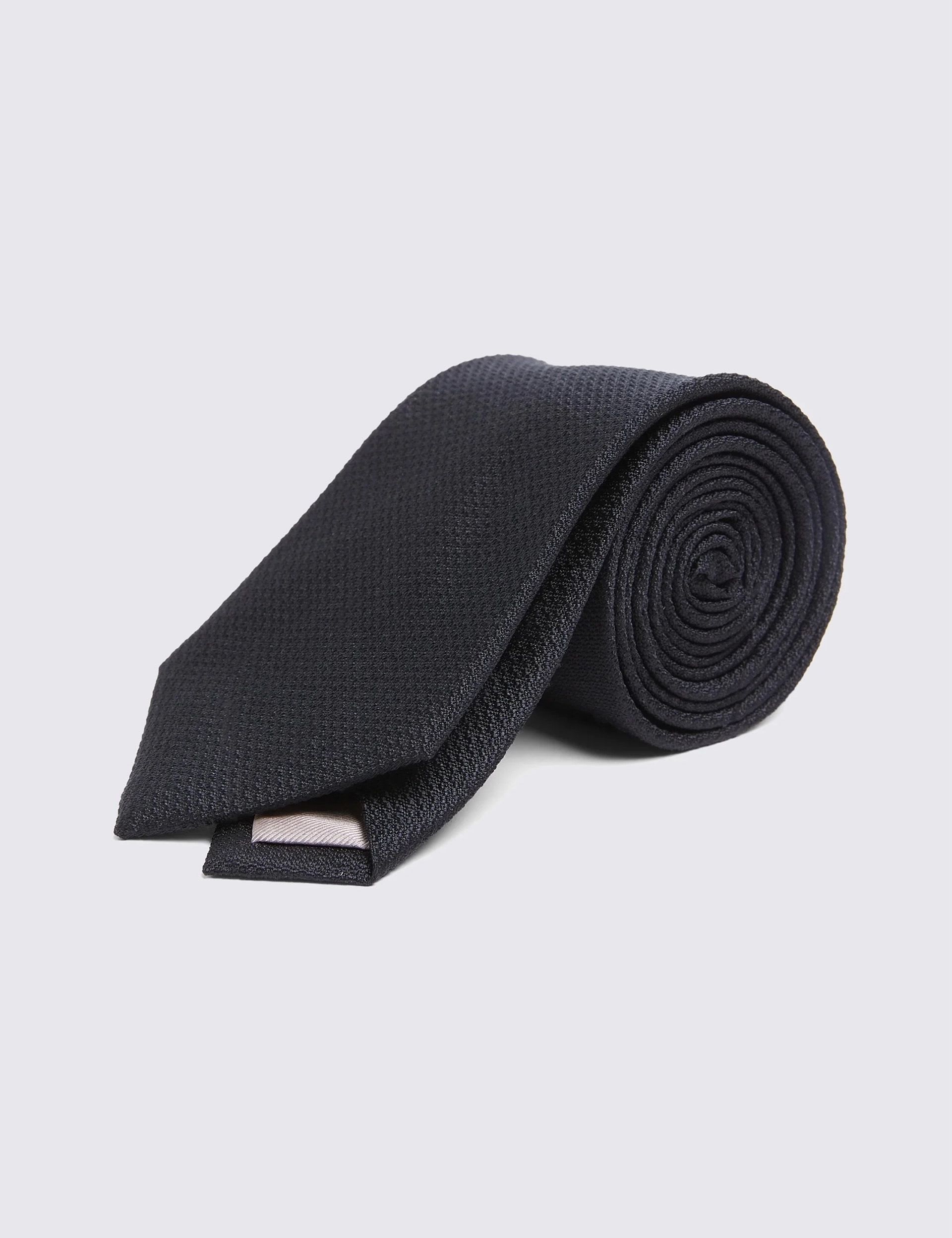 Textured Pure Silk Tie