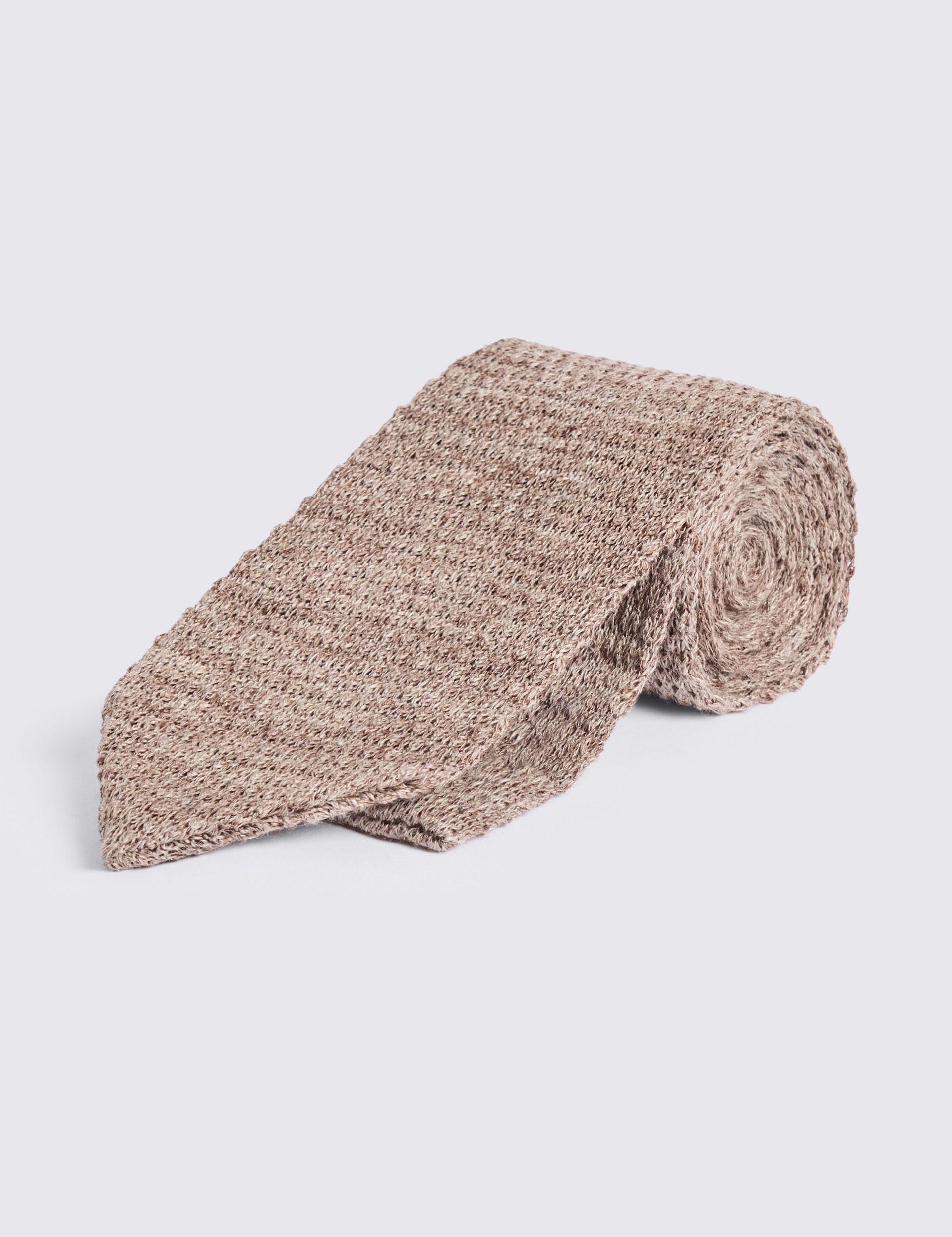 Linen Knitted Tie