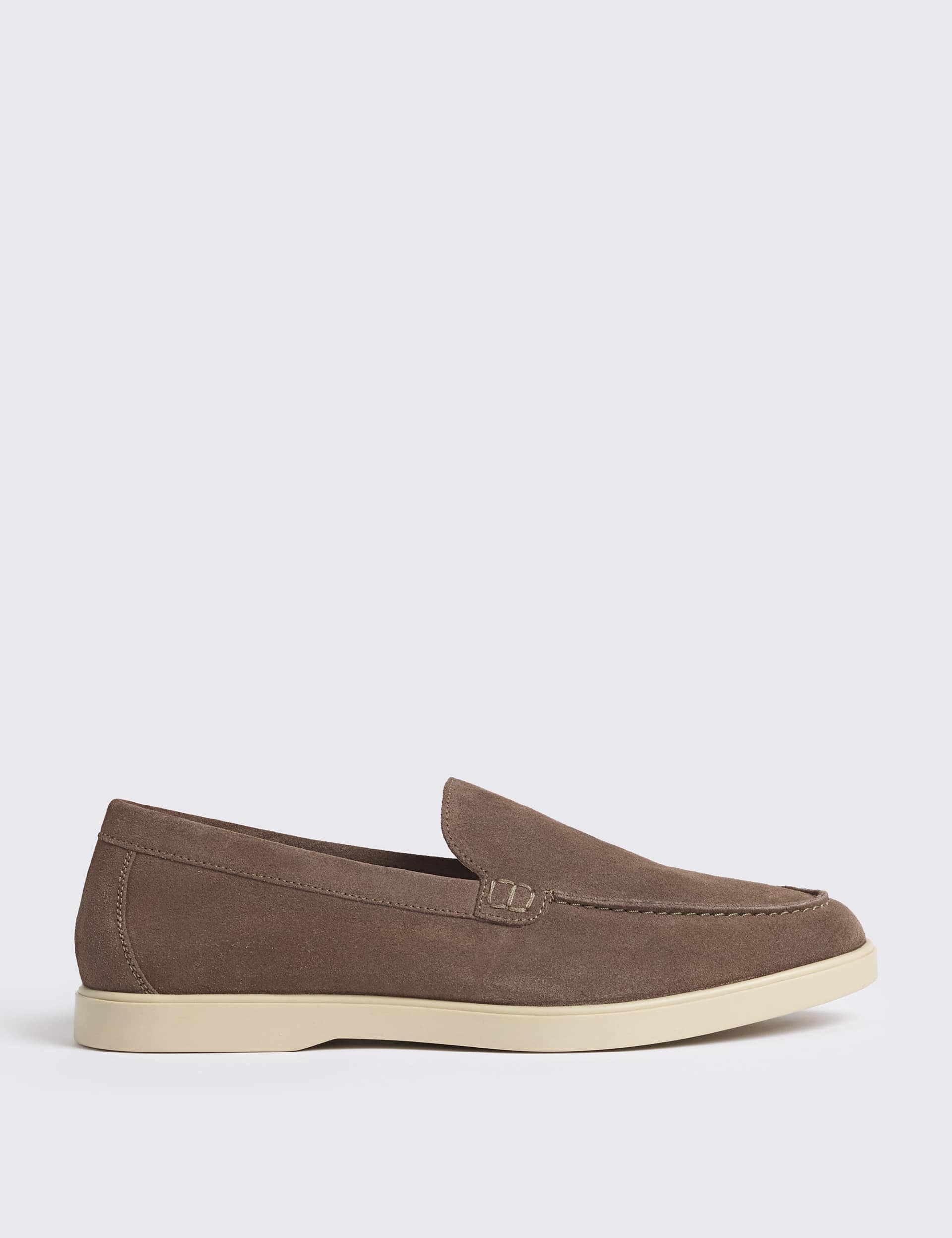 Suede Loafers