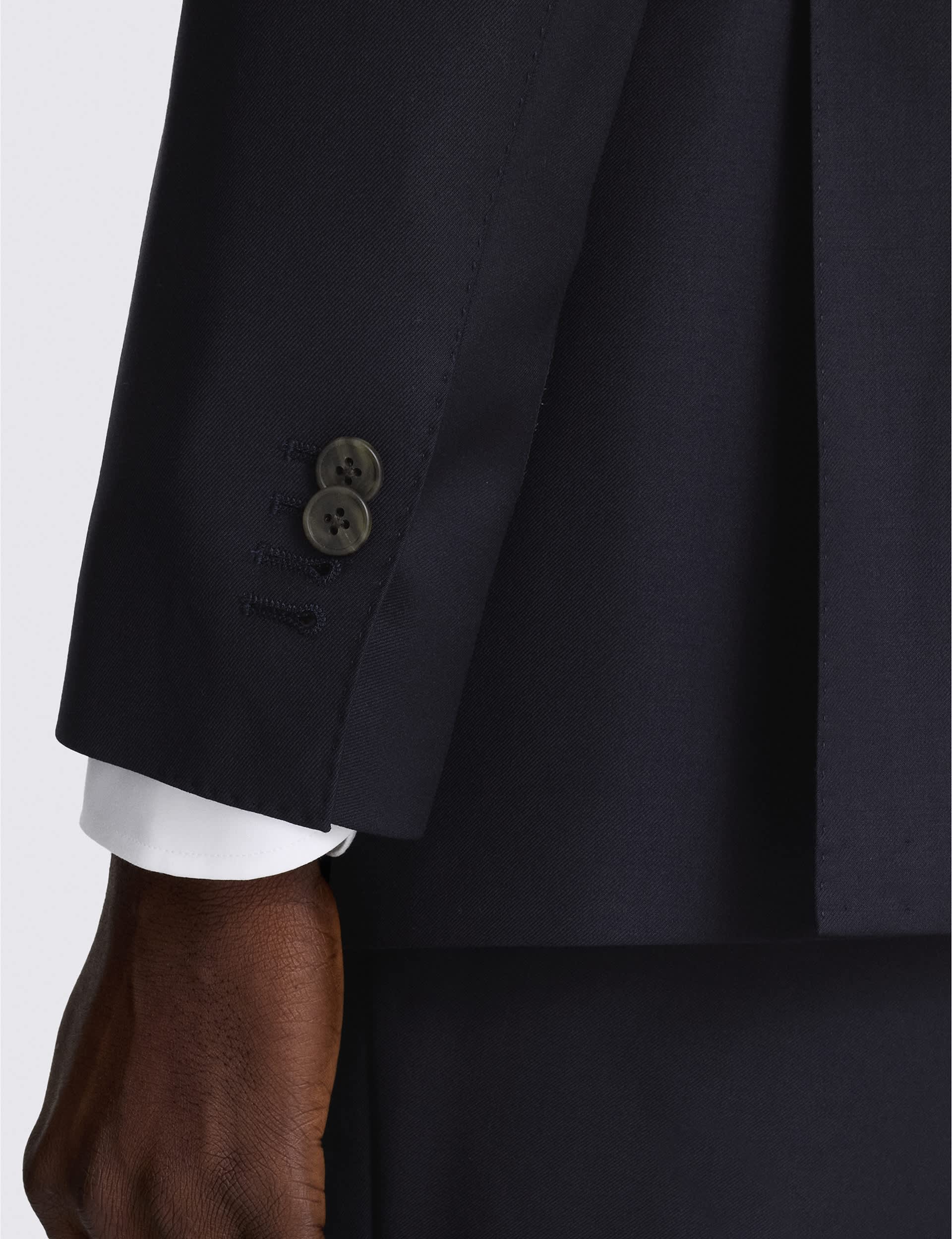 Tailored Fit Pure Wool Twill Suit Jacket thumbnail 5