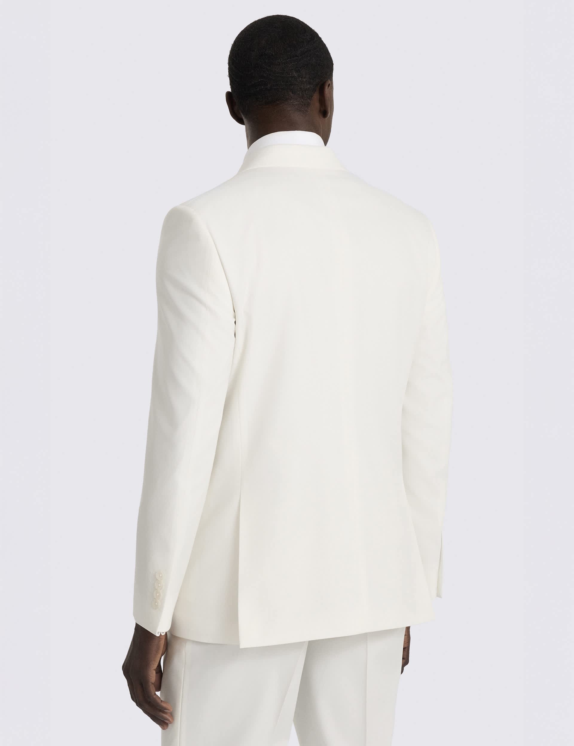 Tailored Fit Wool Blend Tuxedo Jacket thumbnail 3