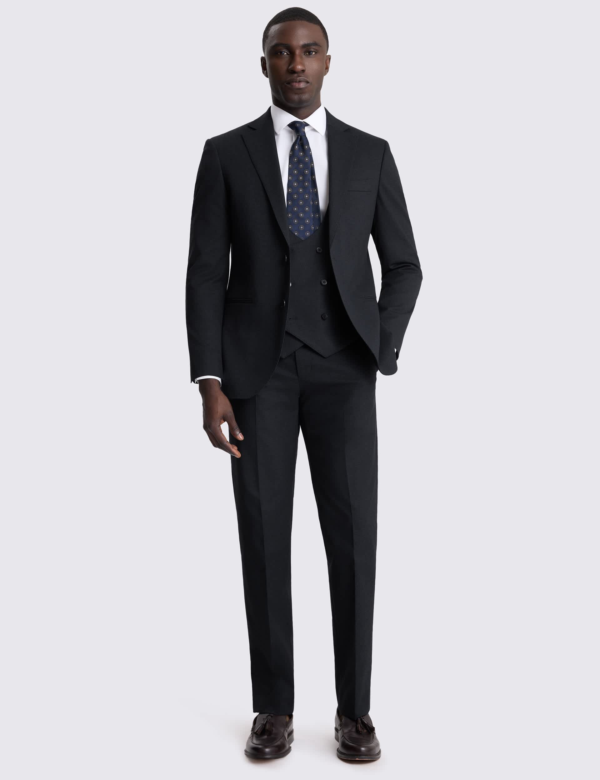 Tailored Fit Puppytooth Stretch Suit Jacket thumbnail 2