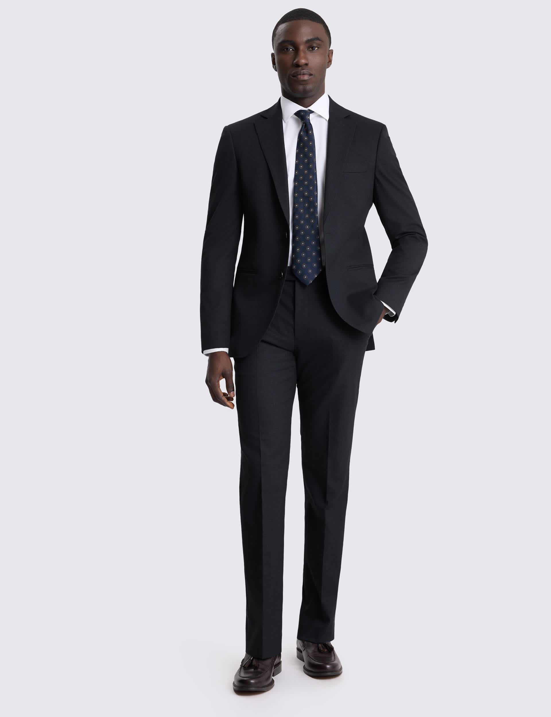 Tailored Fit Puppytooth Stretch Suit Jacket thumbnail 4