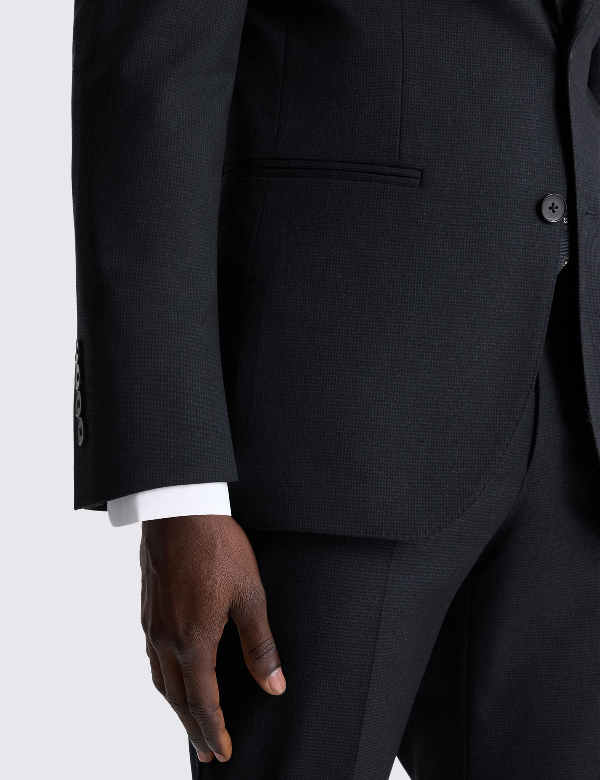 Tailored Fit Puppytooth Stretch Suit Jacket thumbnail 7