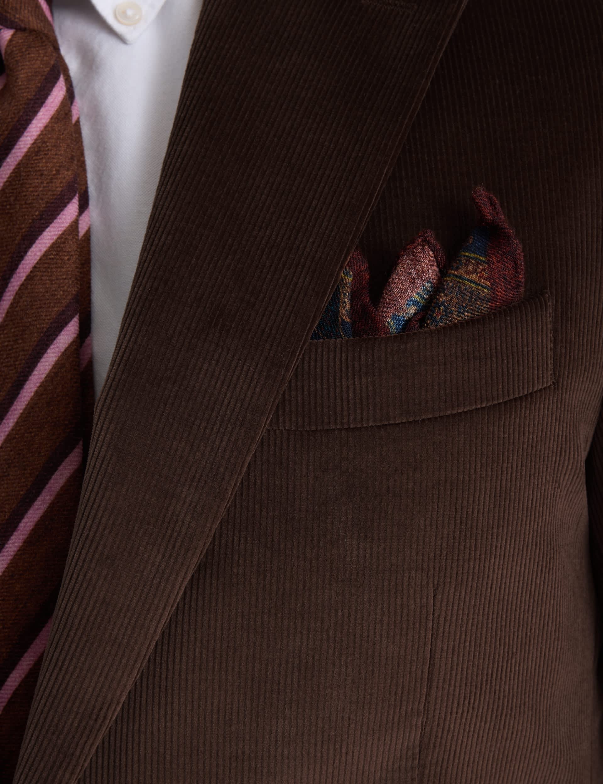 Tailored Fit Cord Stretch Suit Jacket thumbnail 4