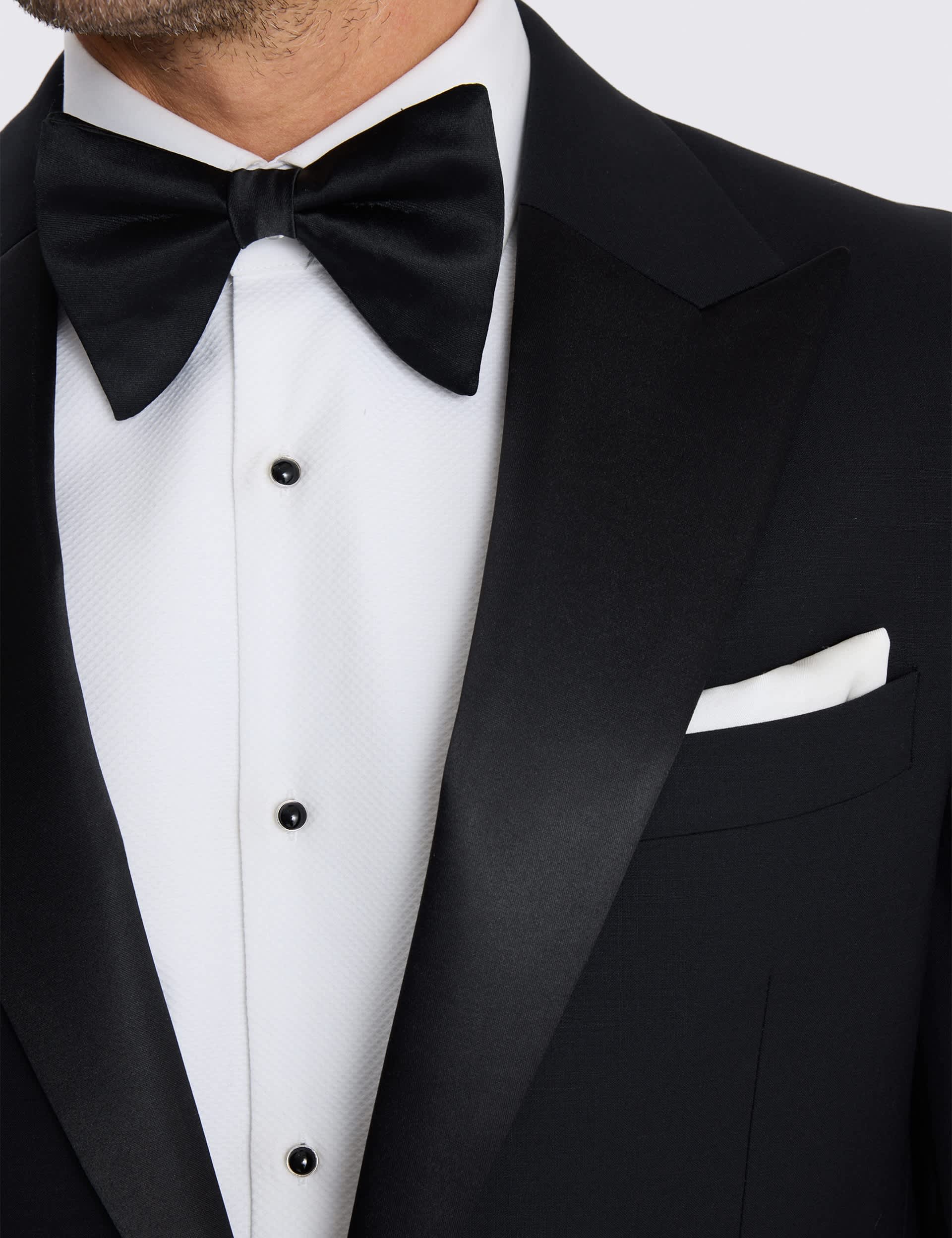 Tailored Fit Performance Tuxedo Jacket thumbnail 4