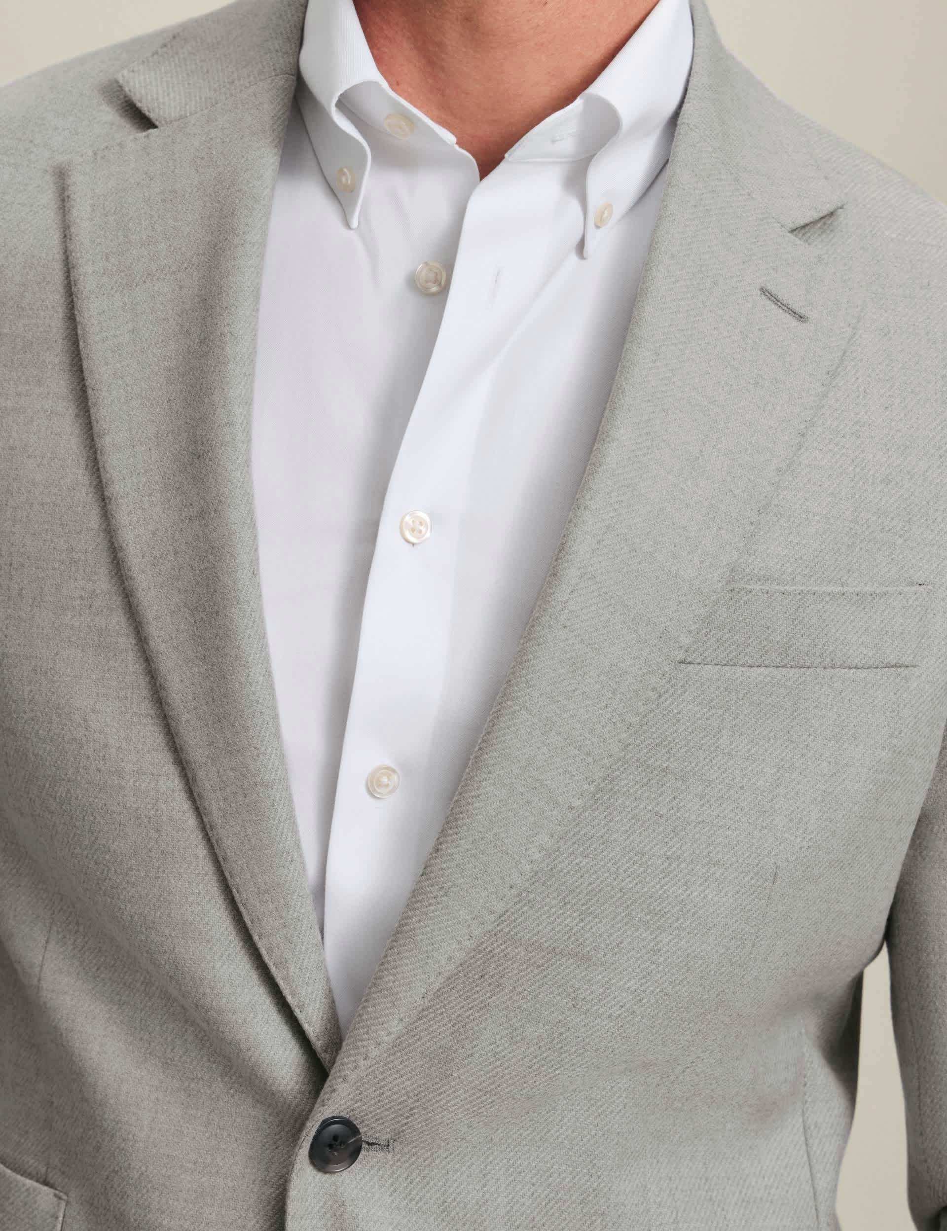 Slim Fit Wool Rich Jacket With Silk thumbnail 5
