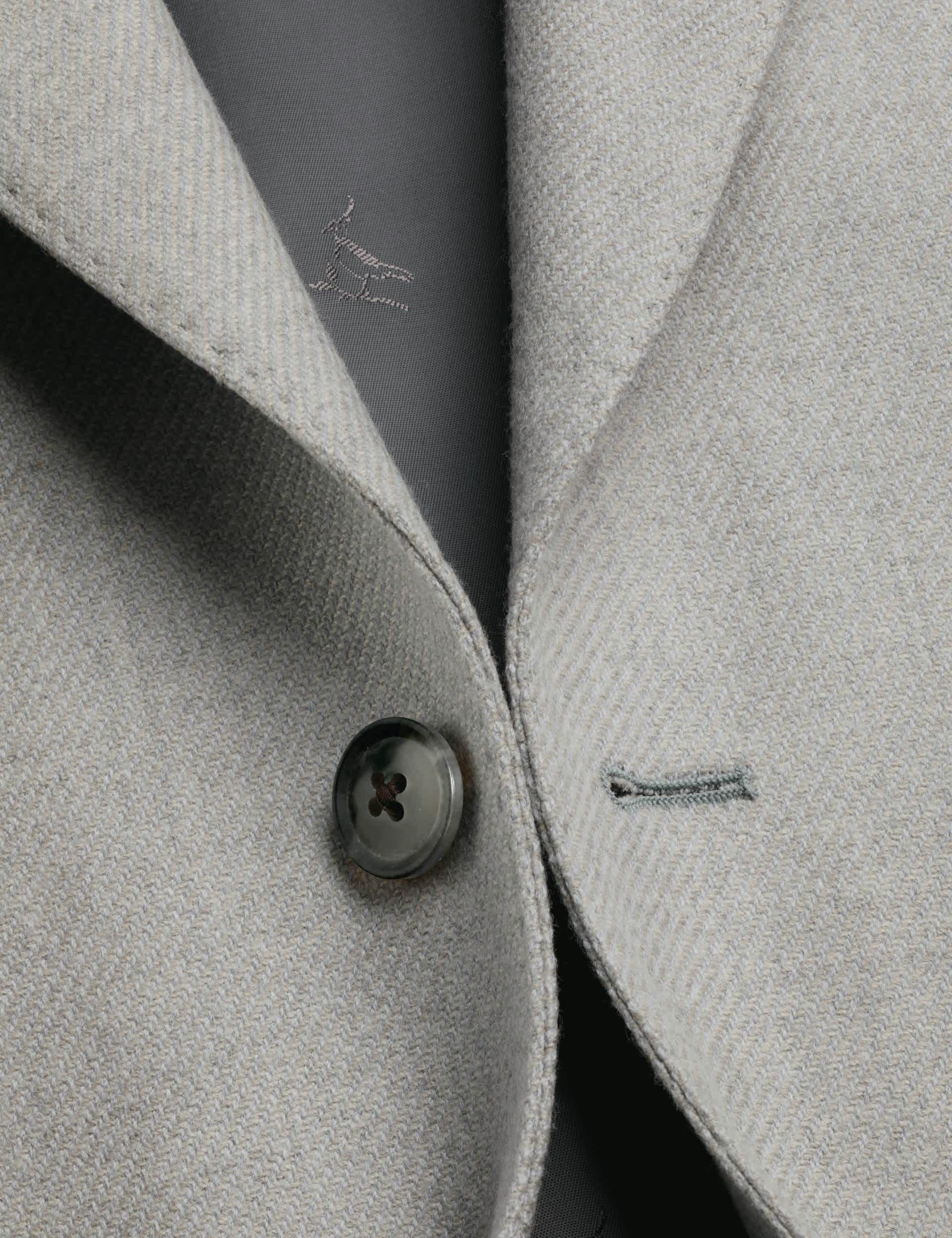 Slim Fit Wool Rich Jacket With Silk thumbnail 6