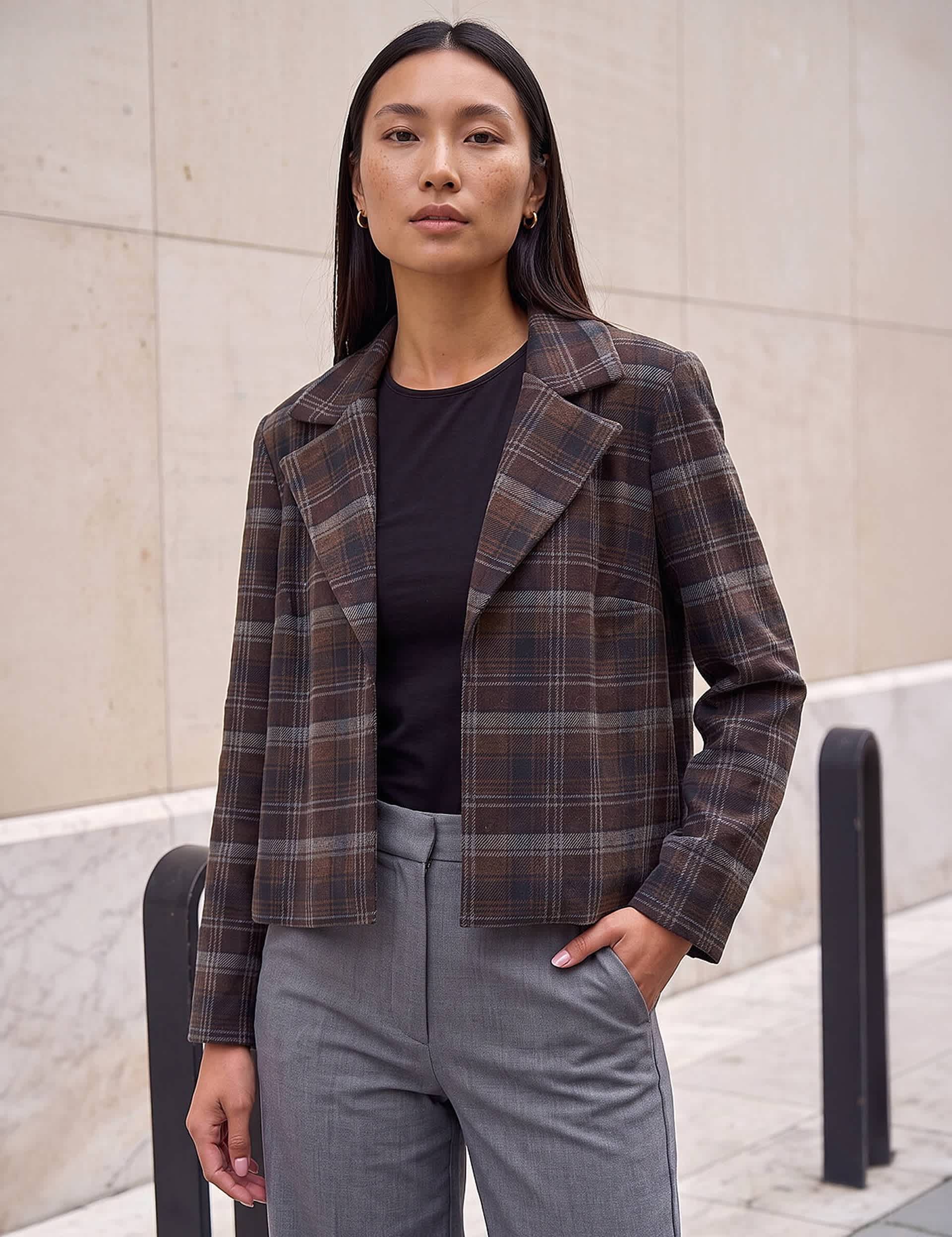 Checked Jacket