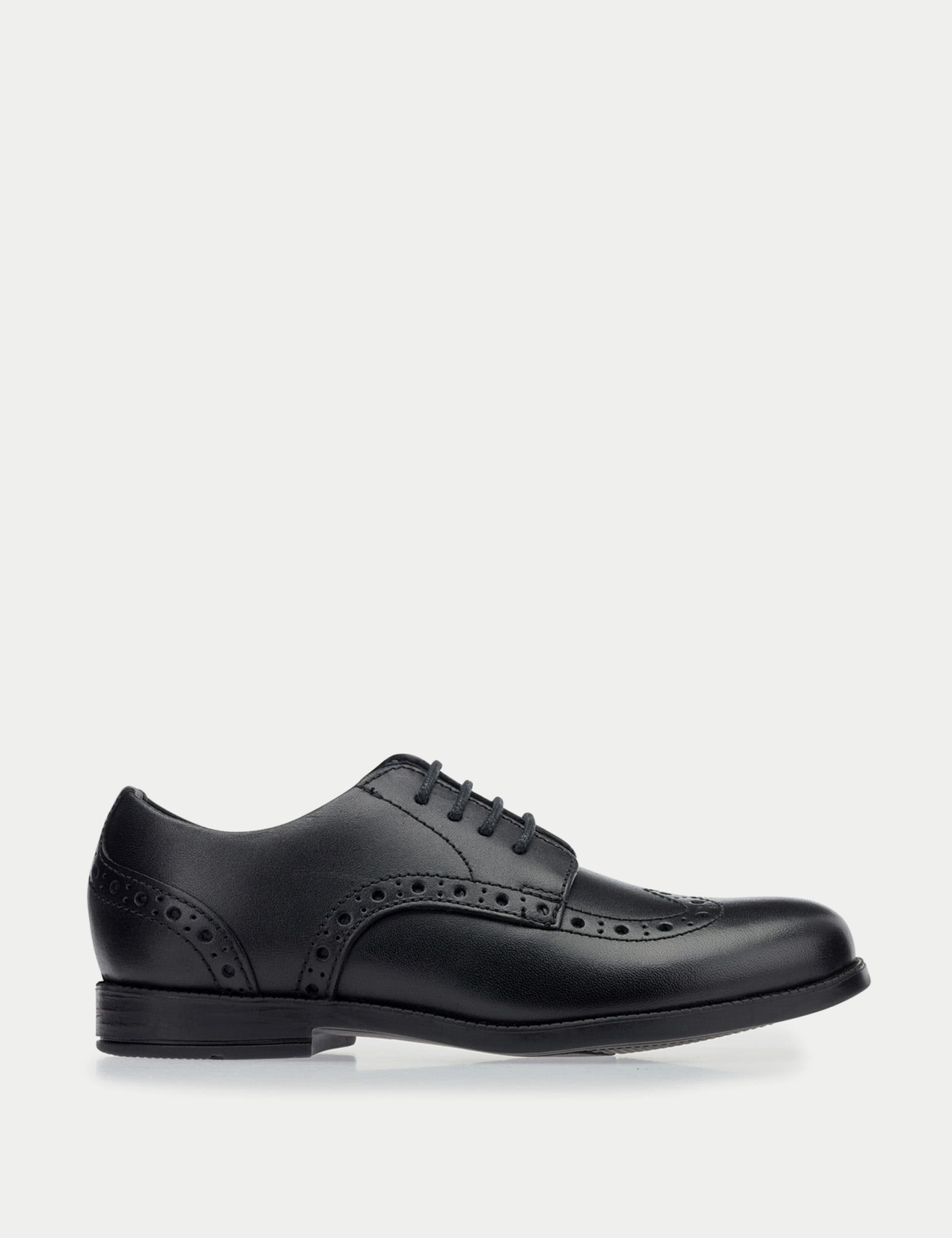 Kids' Leather Schoolwear Shoes (10 Small - 13.5 Small)
