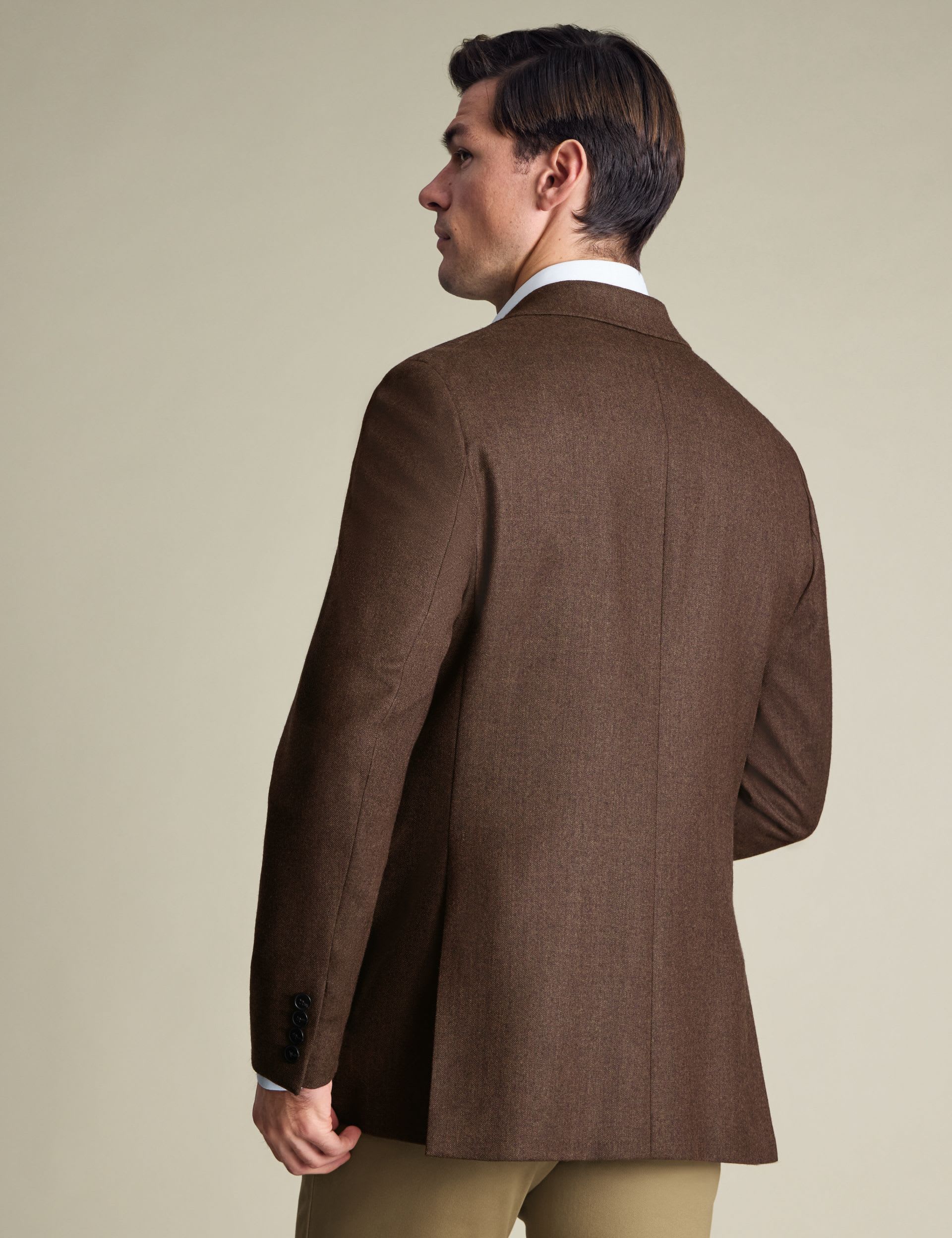 Slim Fit Pure Wool Textured Blazer thumbnail 4