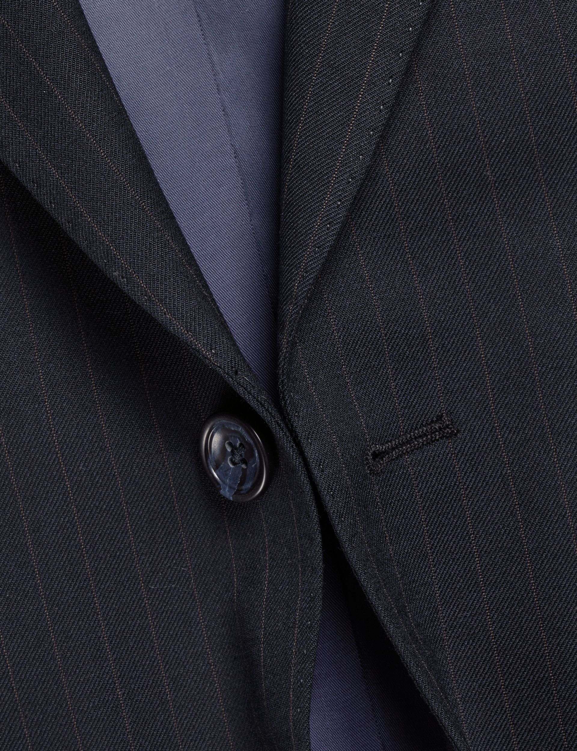 Slim Fit Wool Rich Pinstripe Suit Jacket thumbnail 2