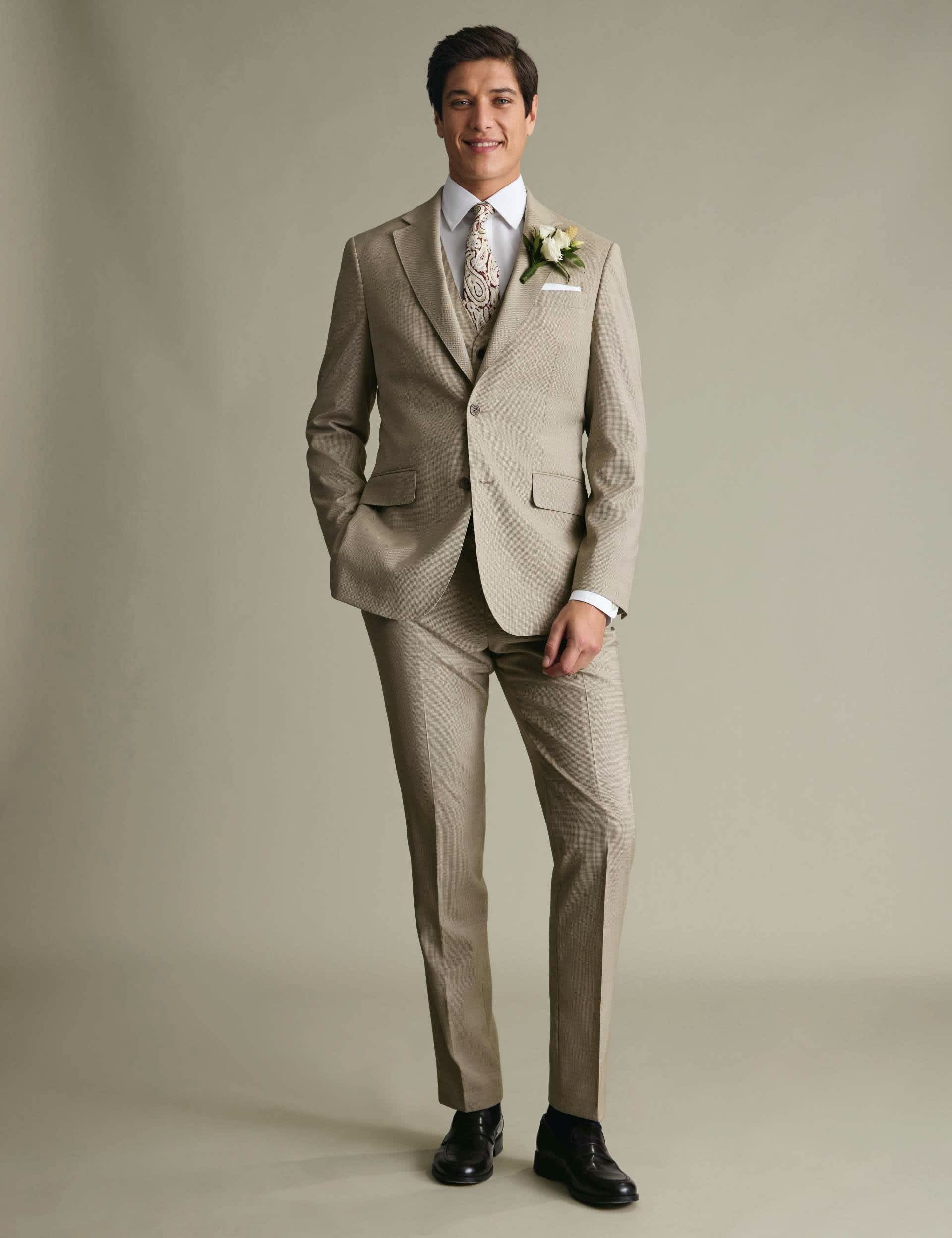 Slim Fit Italian Wool Rich Suit Jacket thumbnail 4