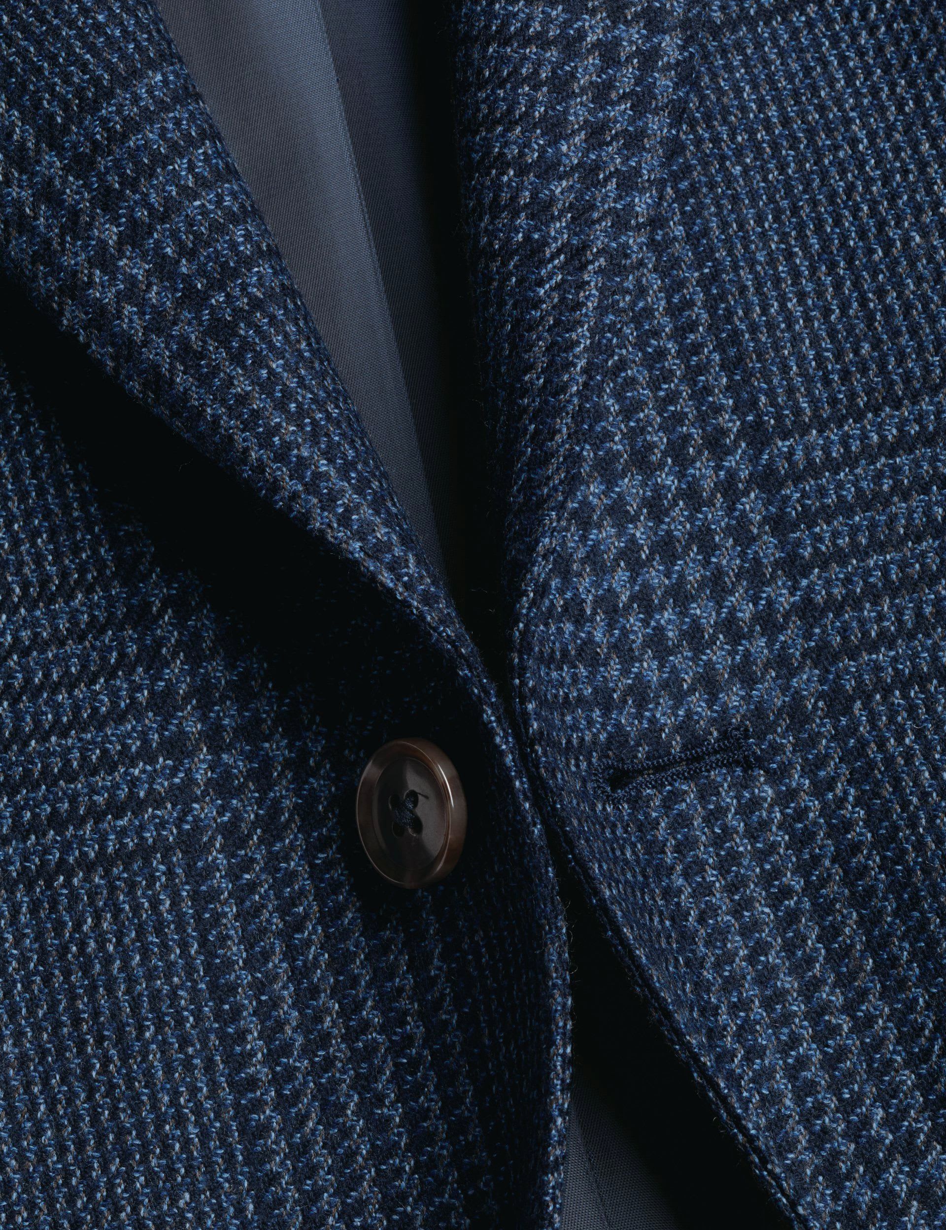 Slim Fit Wool Rich Check Suit Jacket thumbnail 3