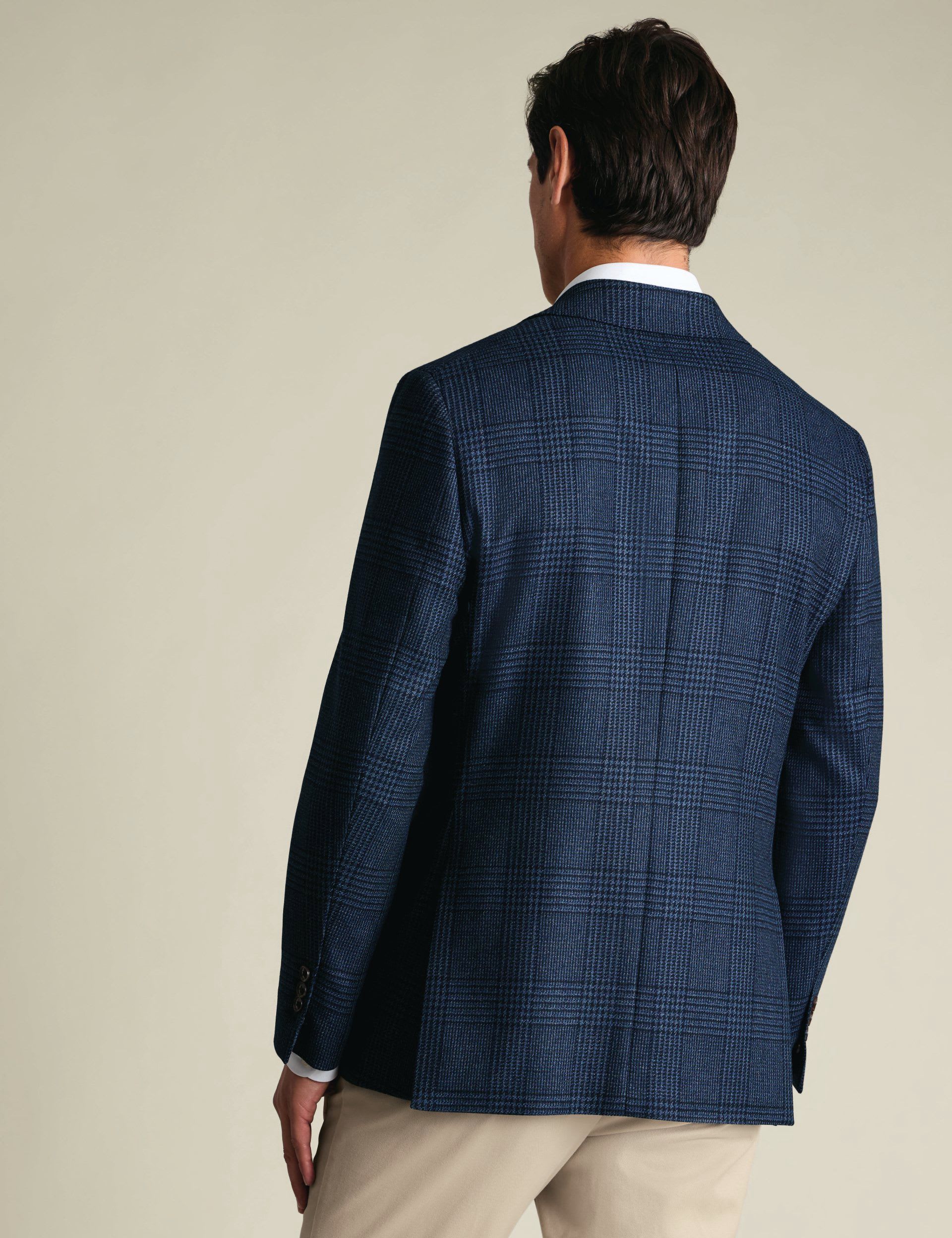 Slim Fit Wool Rich Check Suit Jacket thumbnail 5