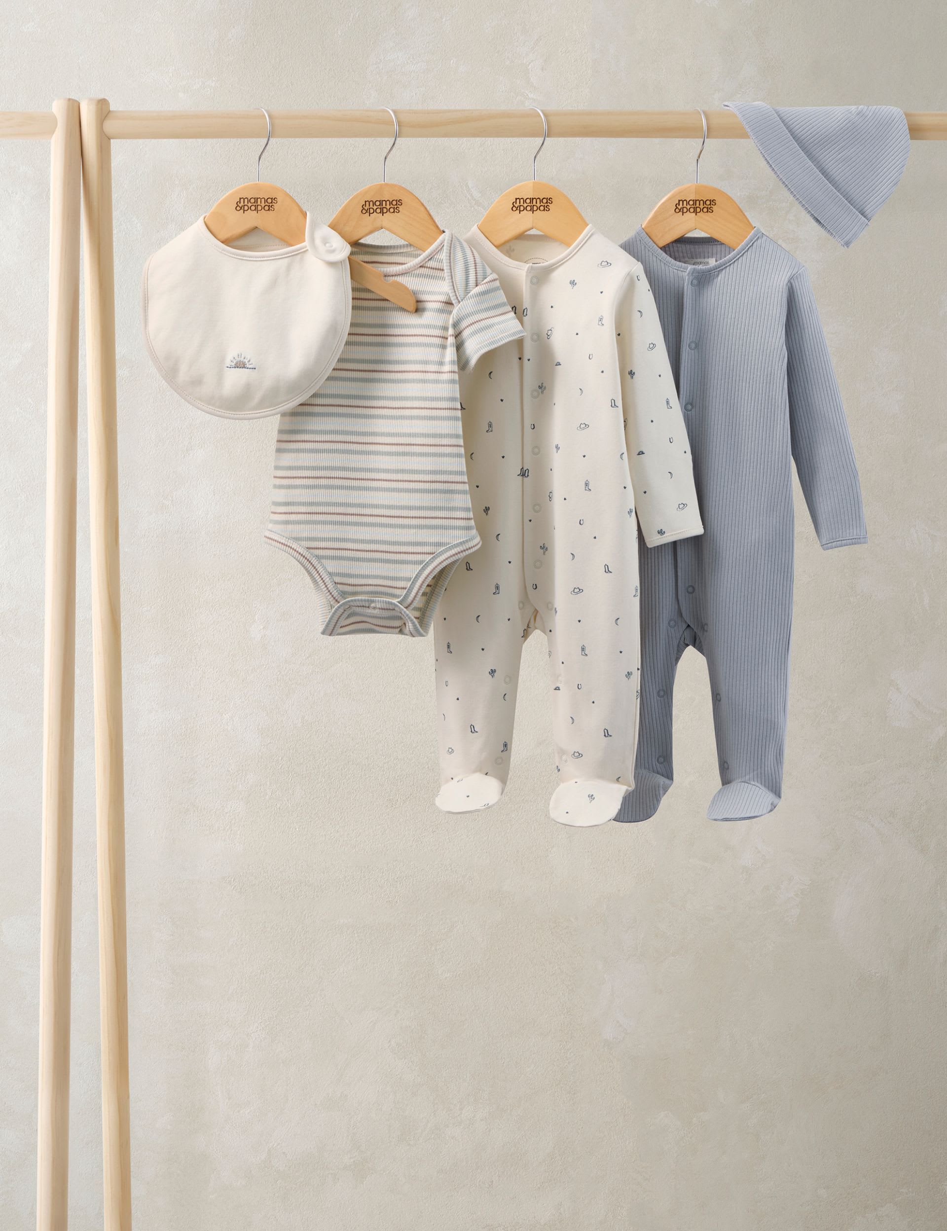 5 Piece Cotton Rich Gift Set (6½lbs-9 Mths)