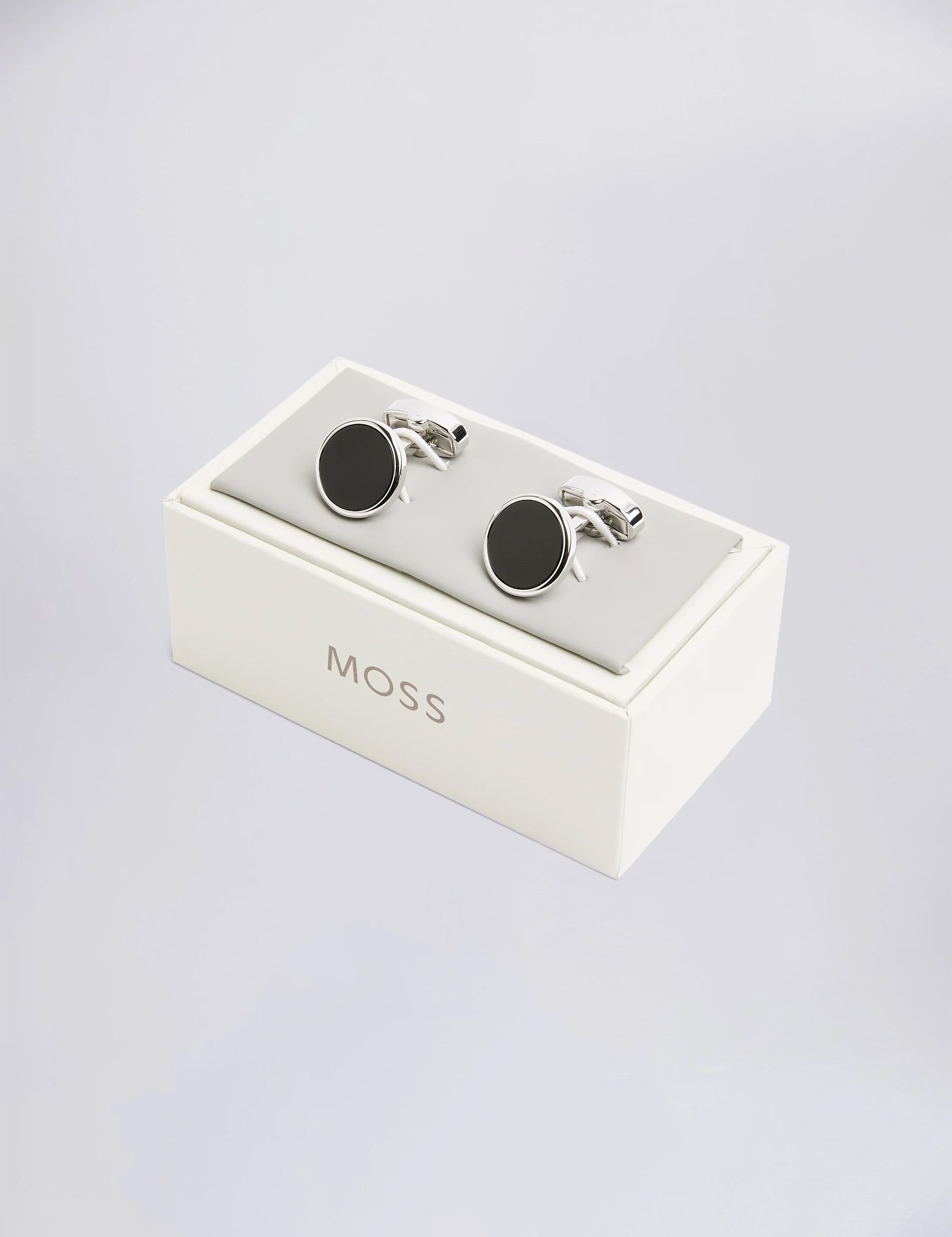 Onyx Round Cufflinks