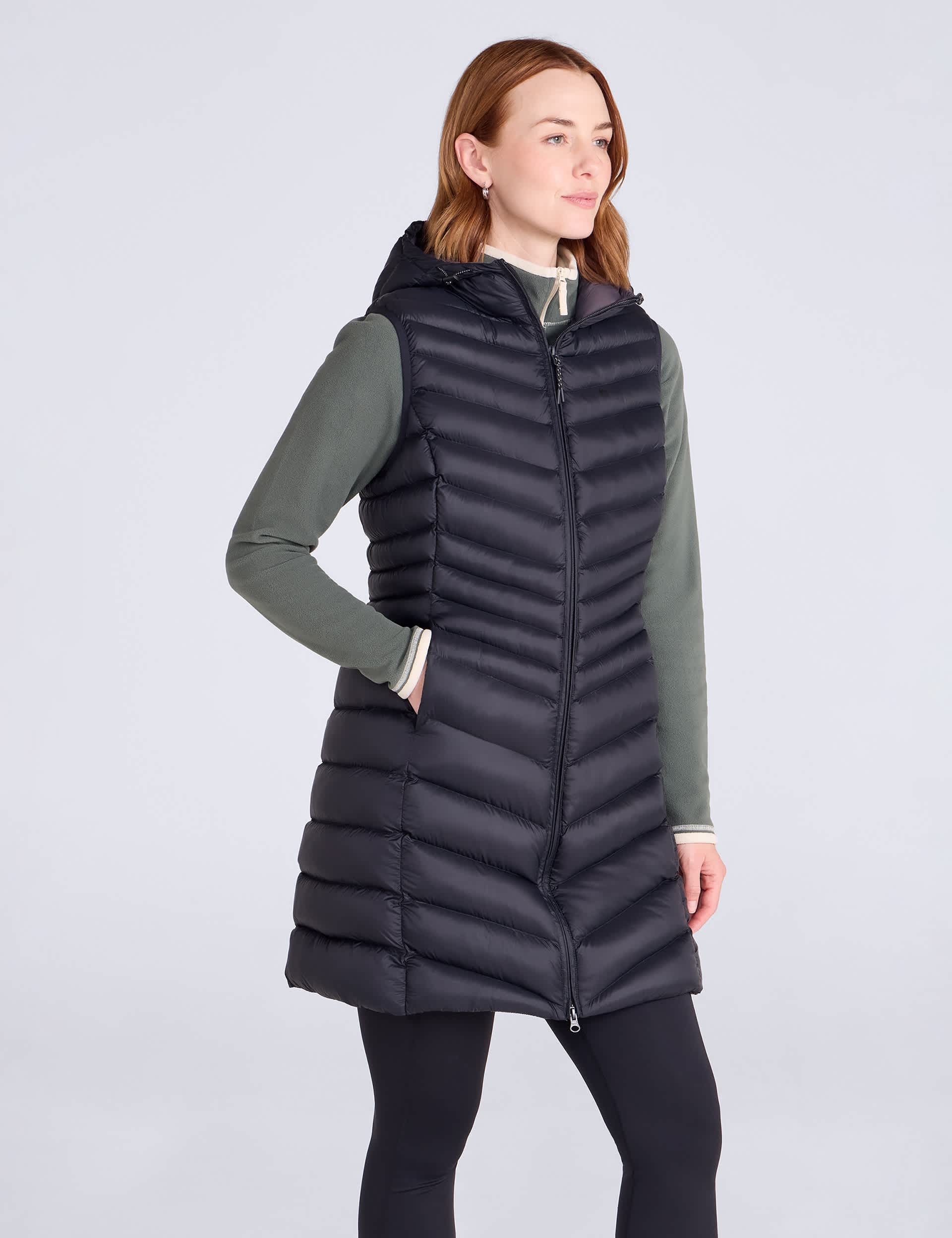 Florence Padded Long Gilet