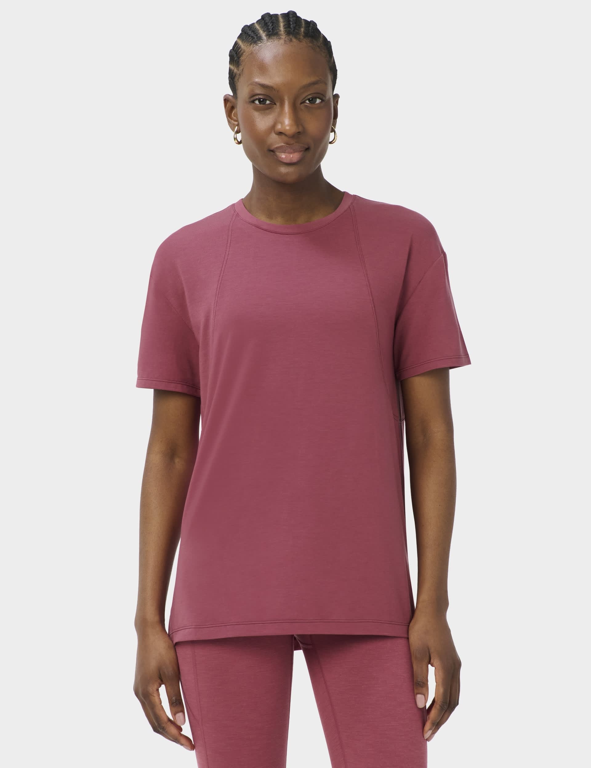 Soft Flow Studio Longline T Shirt