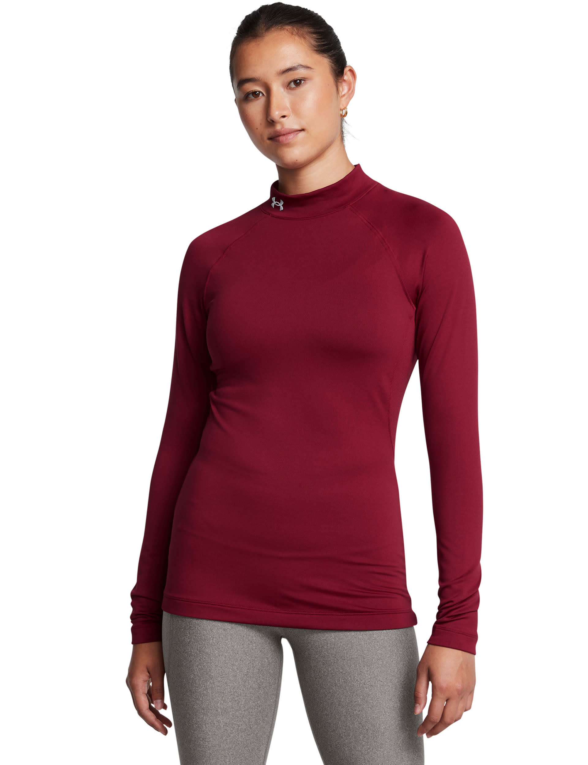 Authentics ColdGear Funnel Neck Top Under Armour M S