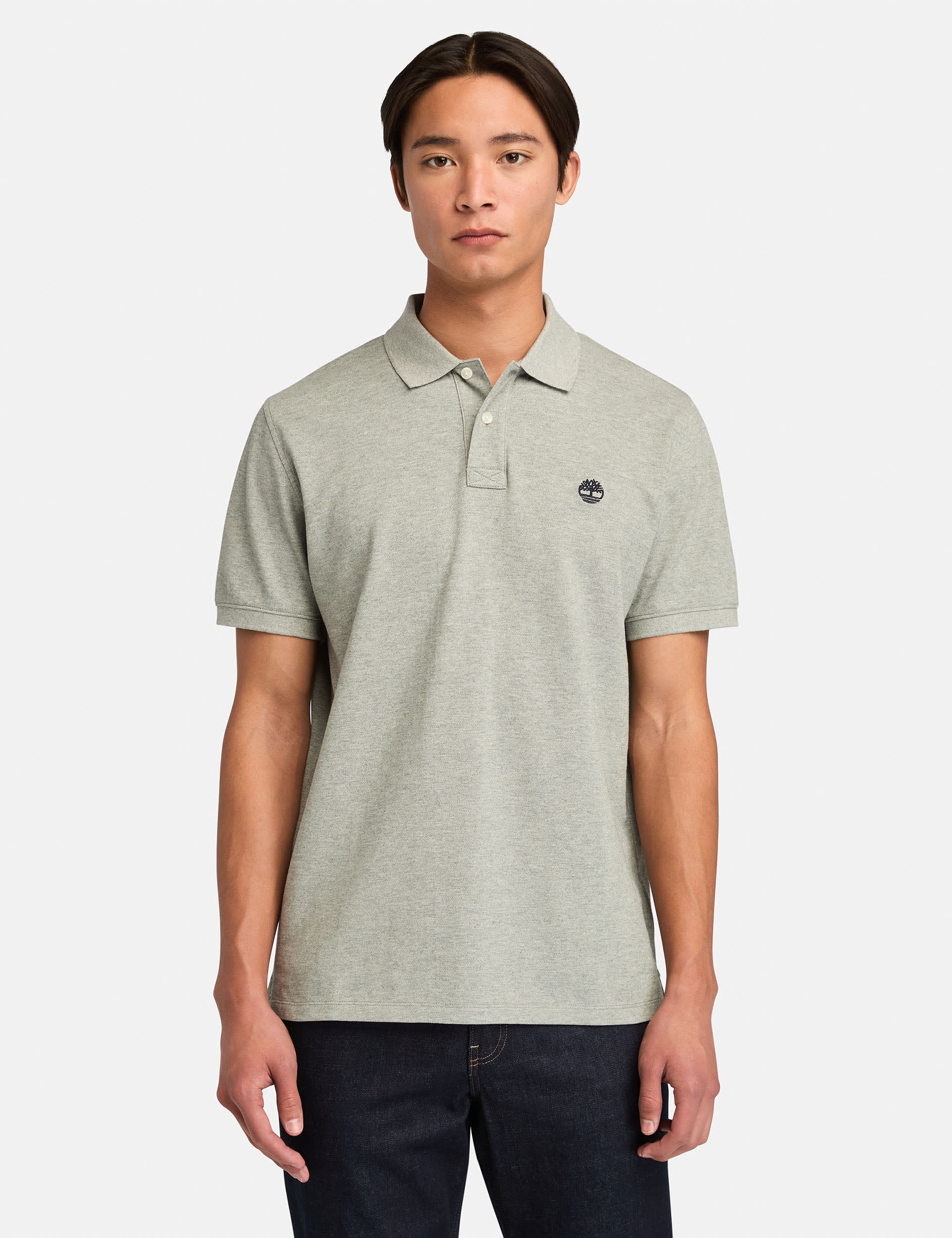 Pure Cotton Pique Polo Shirt