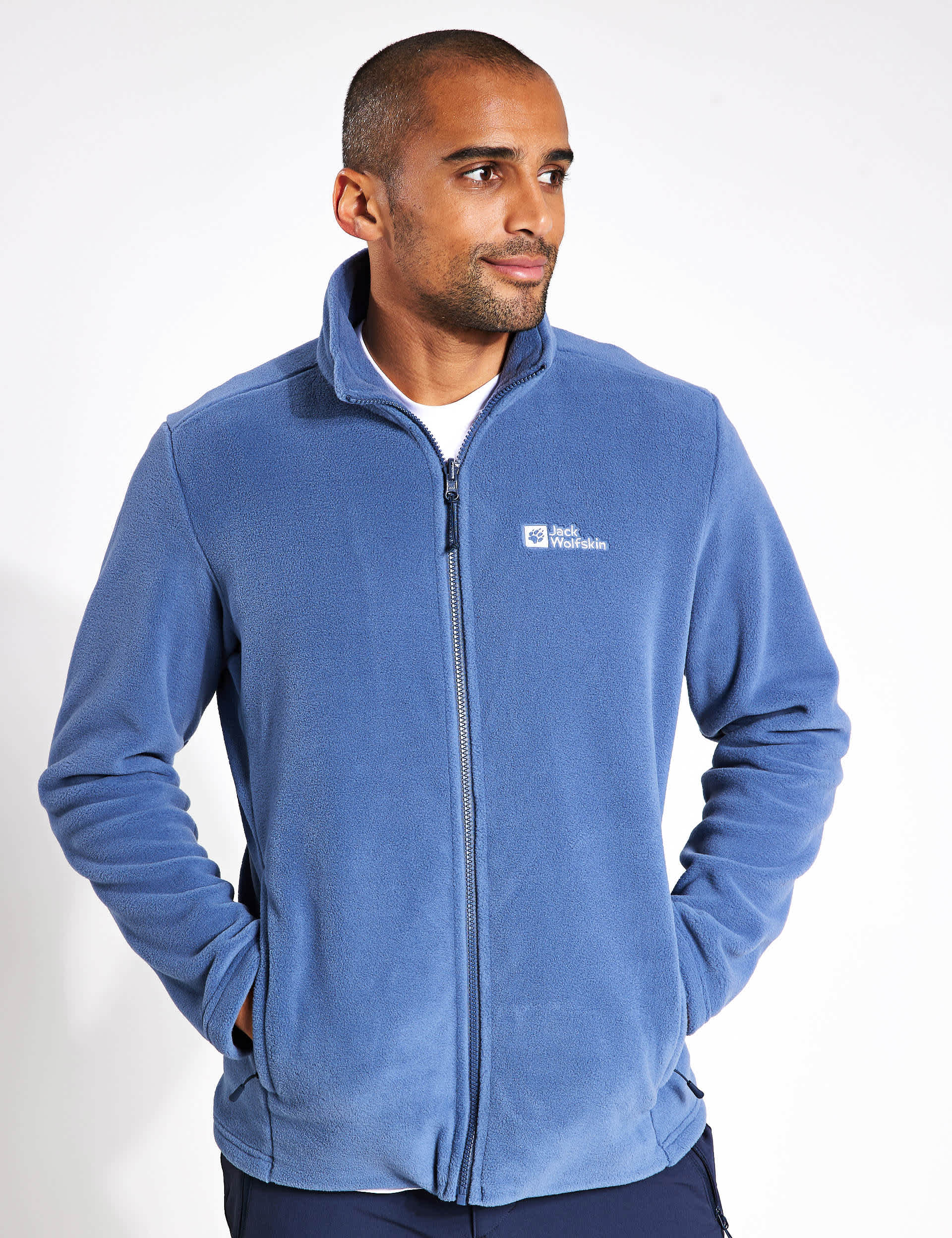 Winterstein Polar Fleece Zip Up Funnel Neck Jacket
