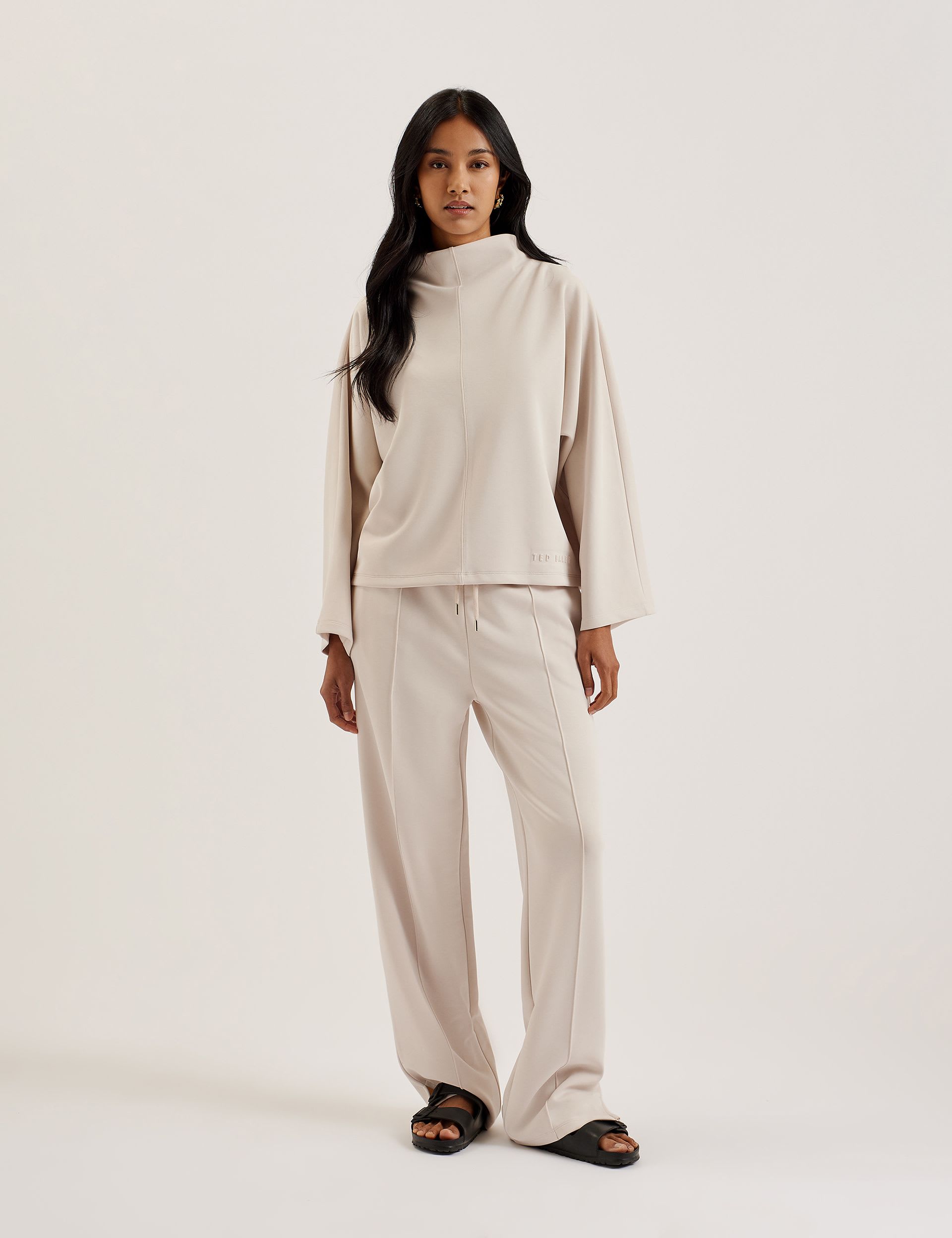 Modal Blend Split Hem Joggers