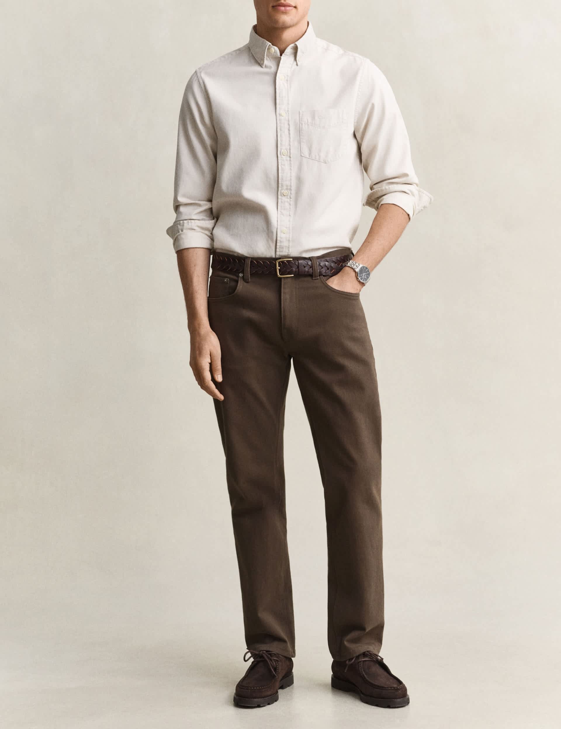 Regular Fit Twill Jeans